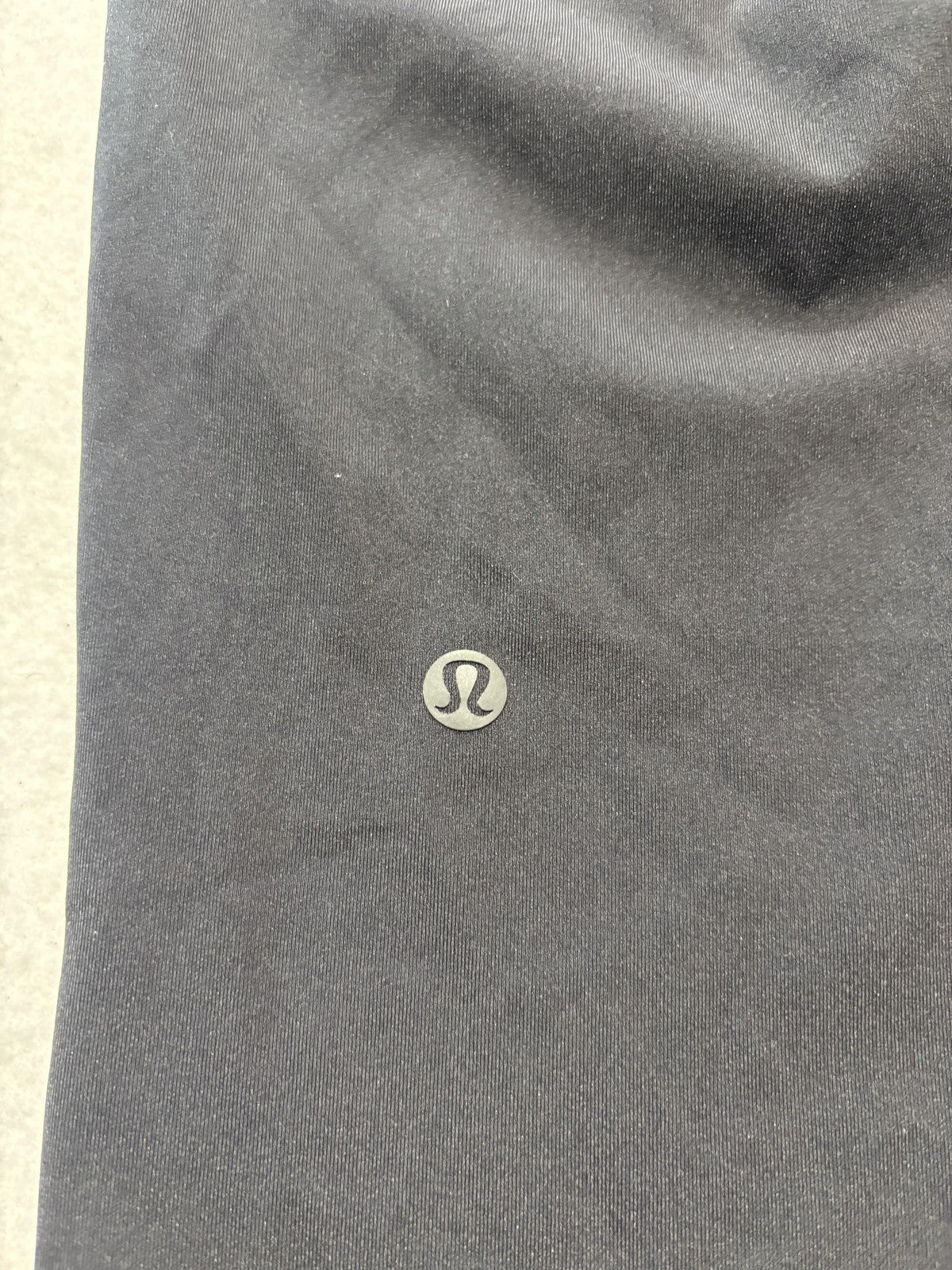 Lululemon Pants Womens 8 Black Cropped Elastic Waist Drawstring Athletic Lounge
