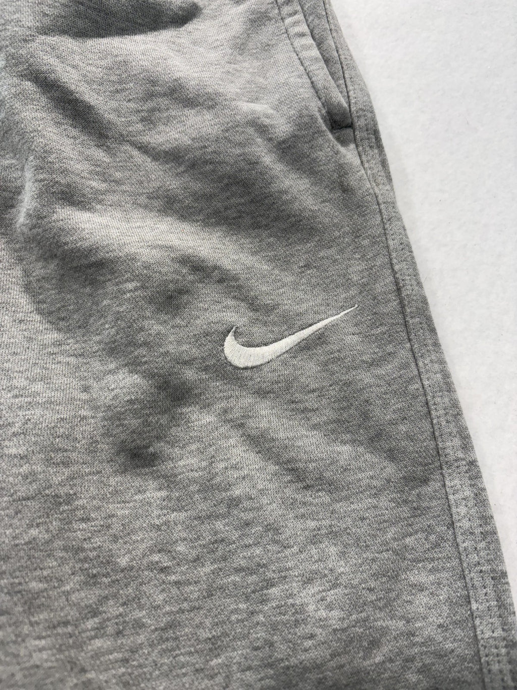 Nike Jogger Pants Mens XL Gray Fleece Elastic Waist Tapered Athletic Pockets