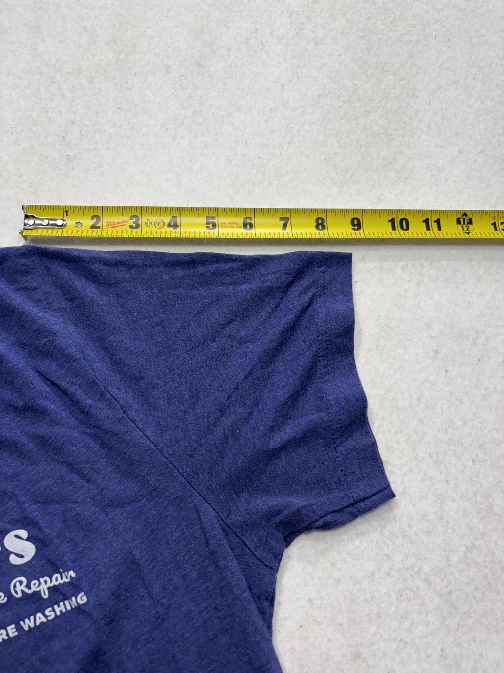 Sam's Small Engine Repair Shirt Mens Large Blue Pressure Washing Graphic Tee
