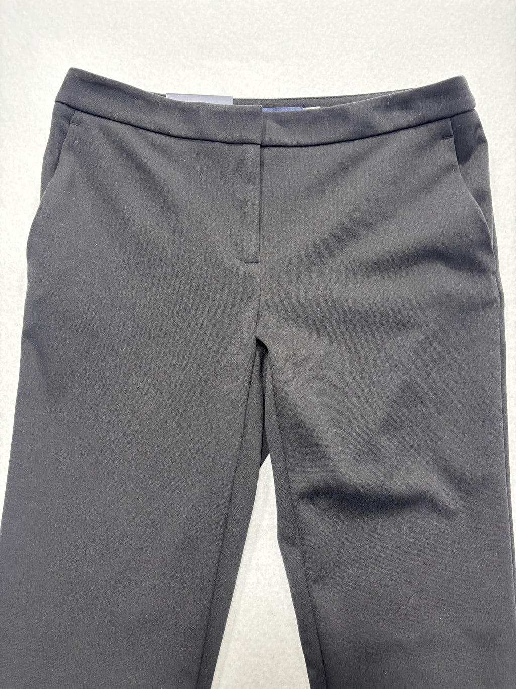 Tommy Hilfiger Dress Pants Womens 2 Black Newport Ankle Ponte Slim Leg Work