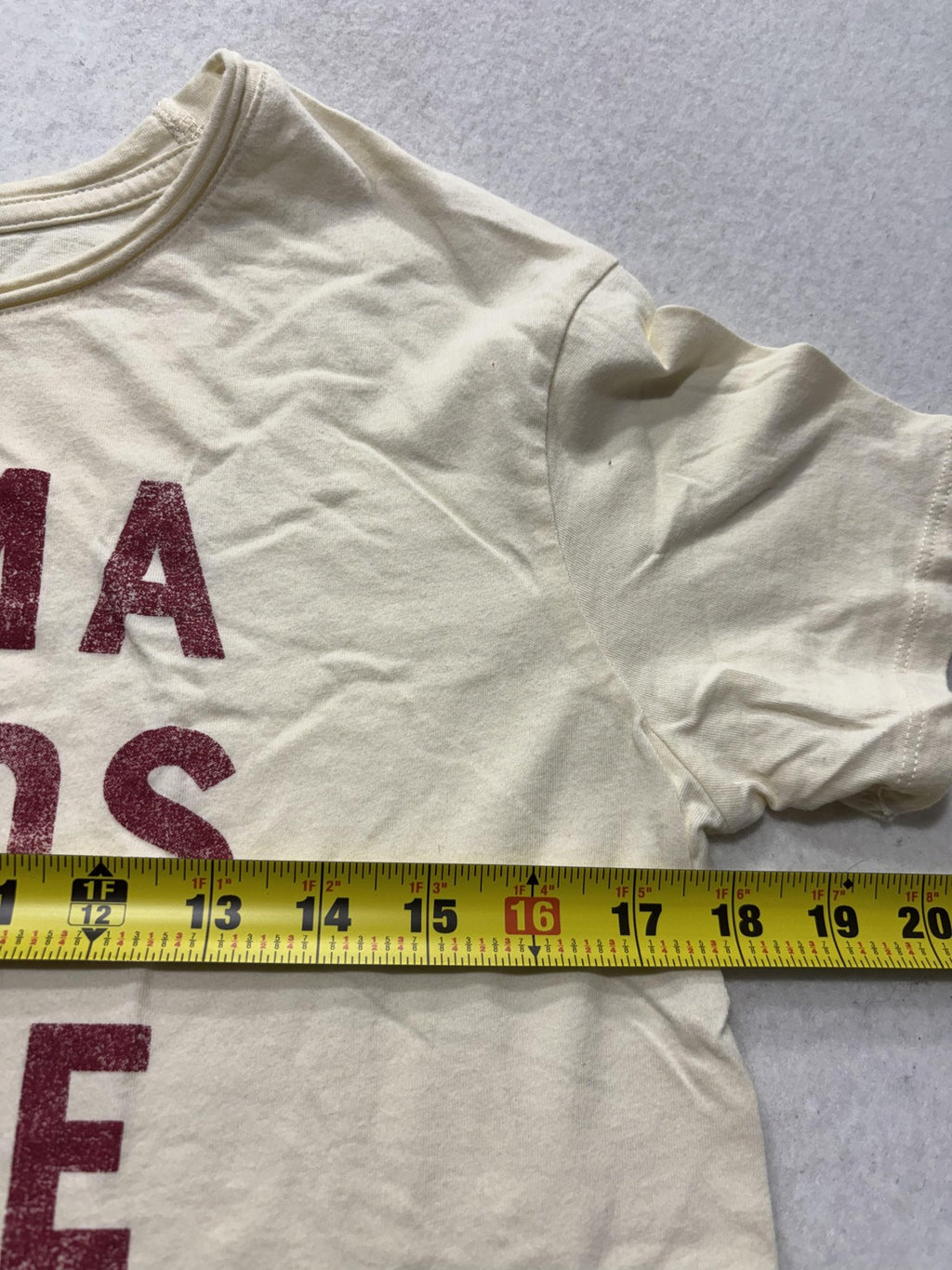 Fifth Sun Shirt Womens Medium White Mama Needs Some Wine Graphic Tee Casual