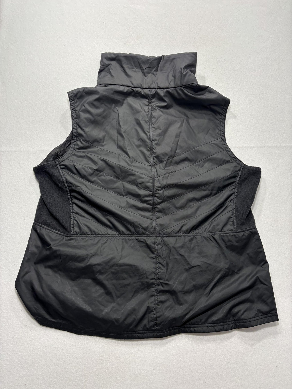 Columbia Vest Womens 2X Plus Black Quilted Insulated Full Zip Outdoor Casual