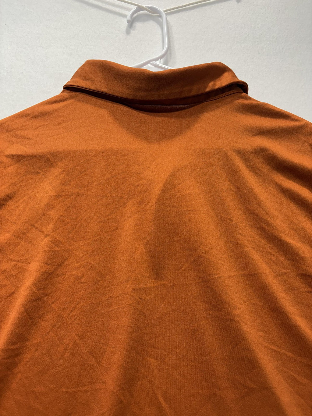 Texas Longhorns Polo Shirt Mens Medium Orange NCAA Golf Columbia Embroidered