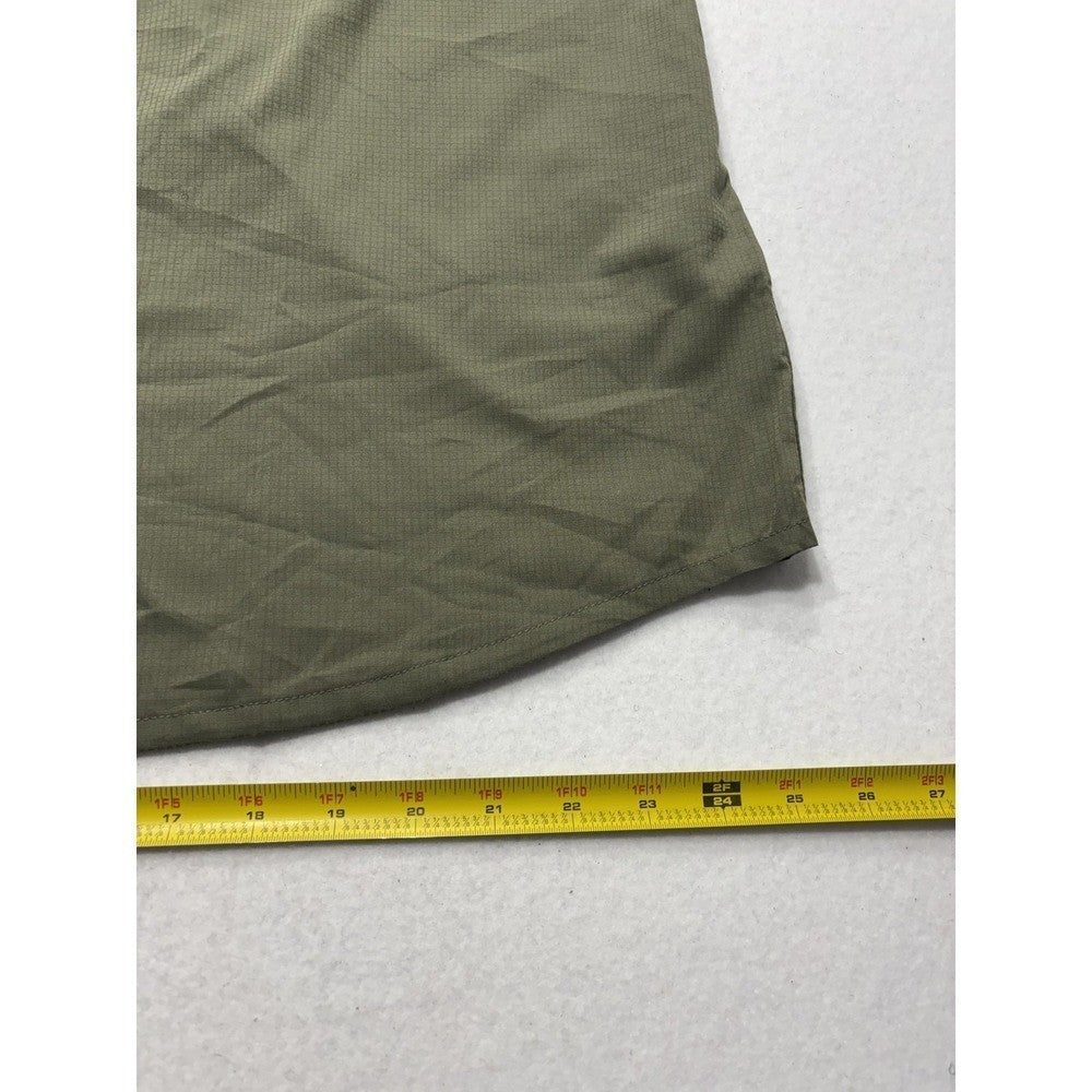 Columbia Omni-Shade Shirt Mens XL Green Long Sleeve Fishing Button Up XM2815