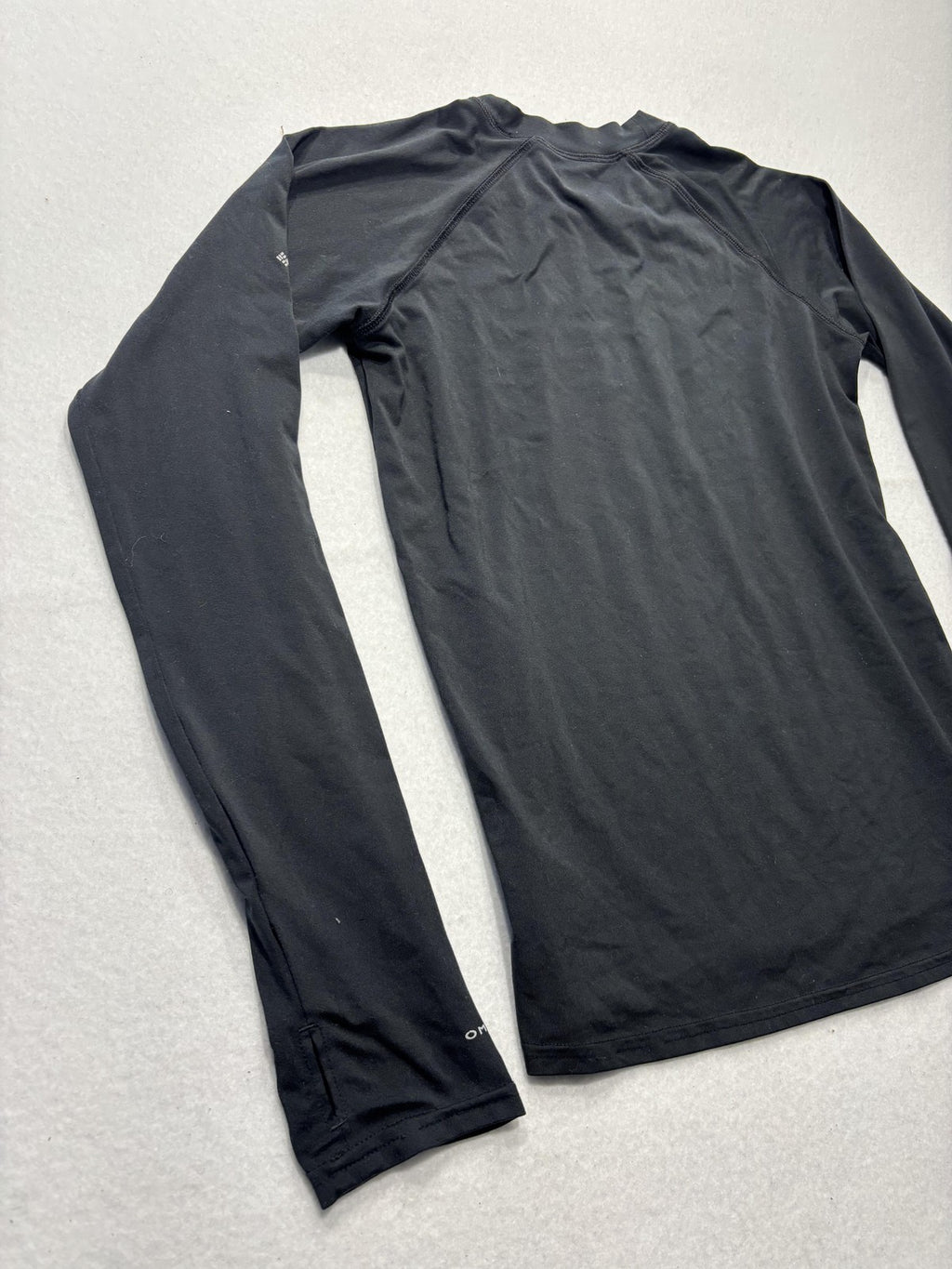 Columbia Shirt Youth Large 14/16 Black Omni-Shade Long Sleeve Sun Protection