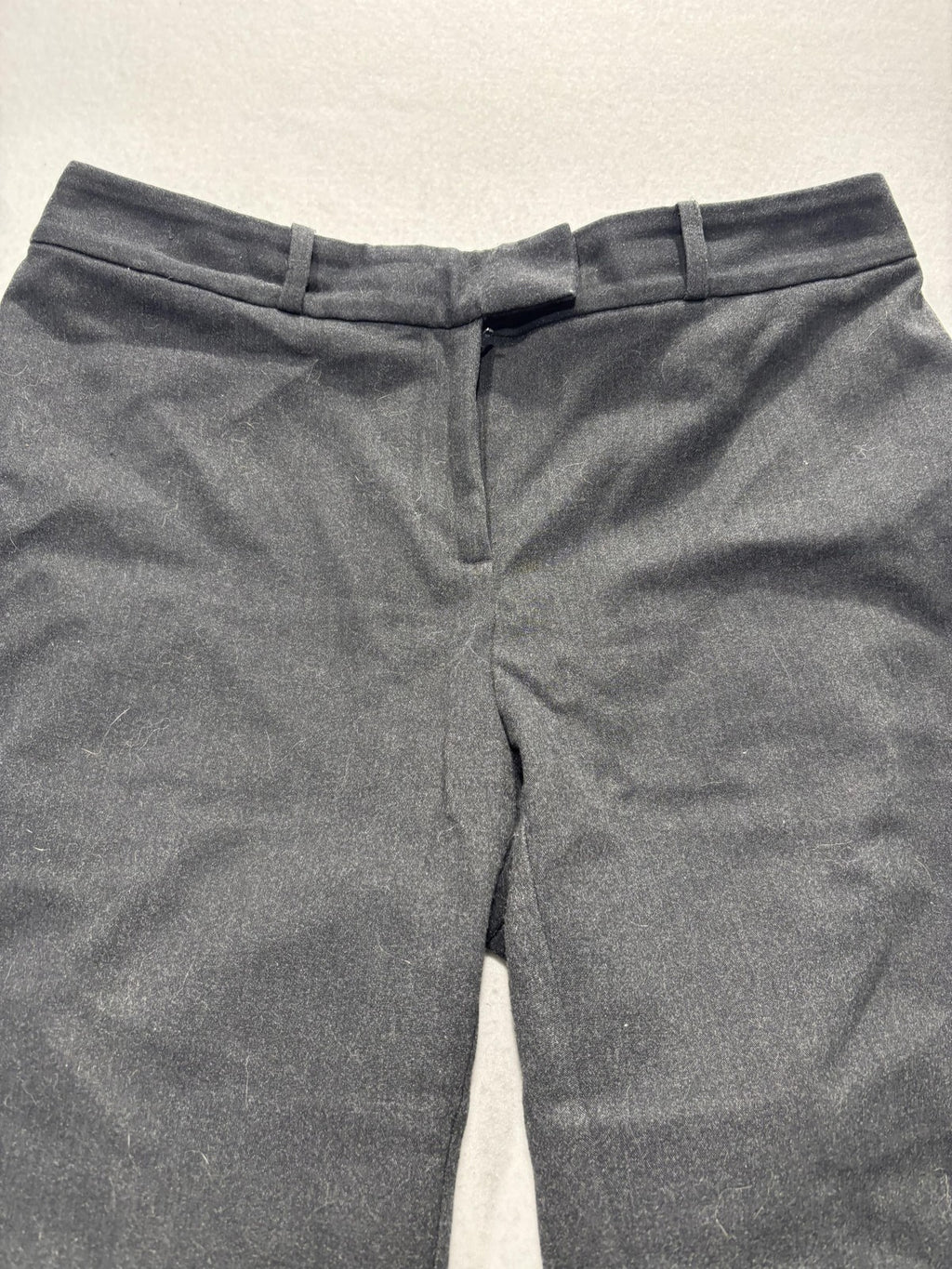Liz Claiborne Dress Pants Womens 6 Gray Emma Classic Straight Leg Stretch Career