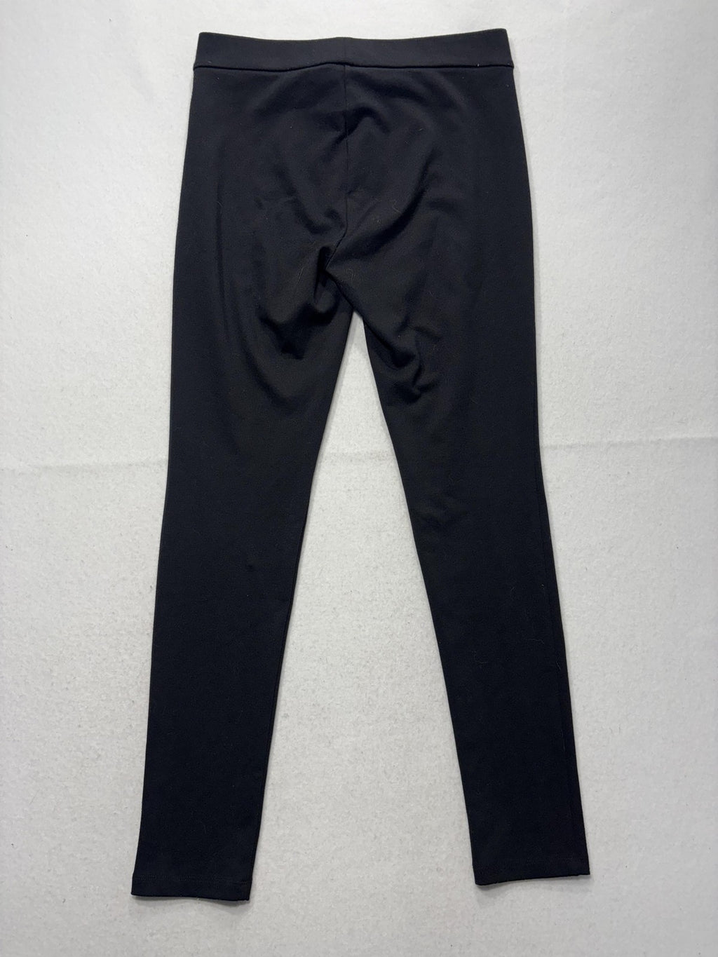 Michael Kors Leggings Womens Small Black High Rise Ankle Stretch Knit Pull On