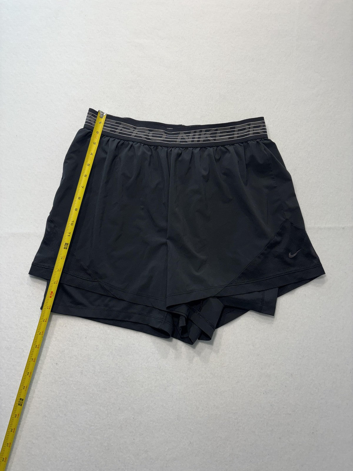 Nike Pro Dri-FIT Shorts Mens Large Black 5" Inseam Lined Running Lightweight