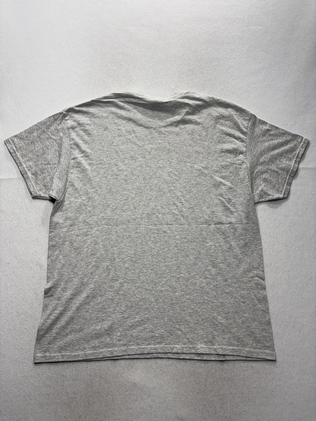 Gildan Mens XL Gray Howdy Go Lucky St Patricks Day Irish Graphic Tee DryBlend
