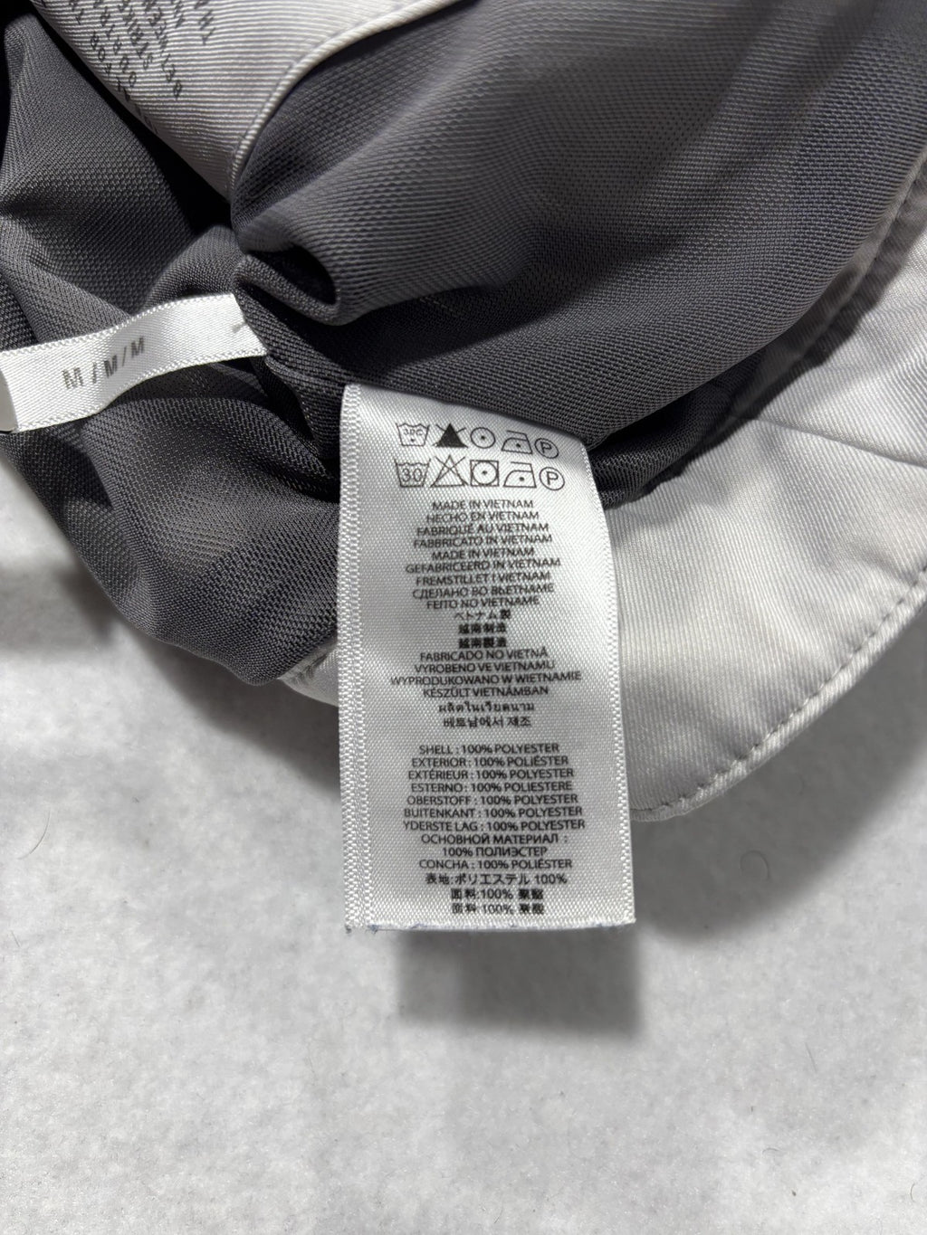 Michael Kors Jacket Mens Medium Gray Travel Engineered Full Zip Windbreaker