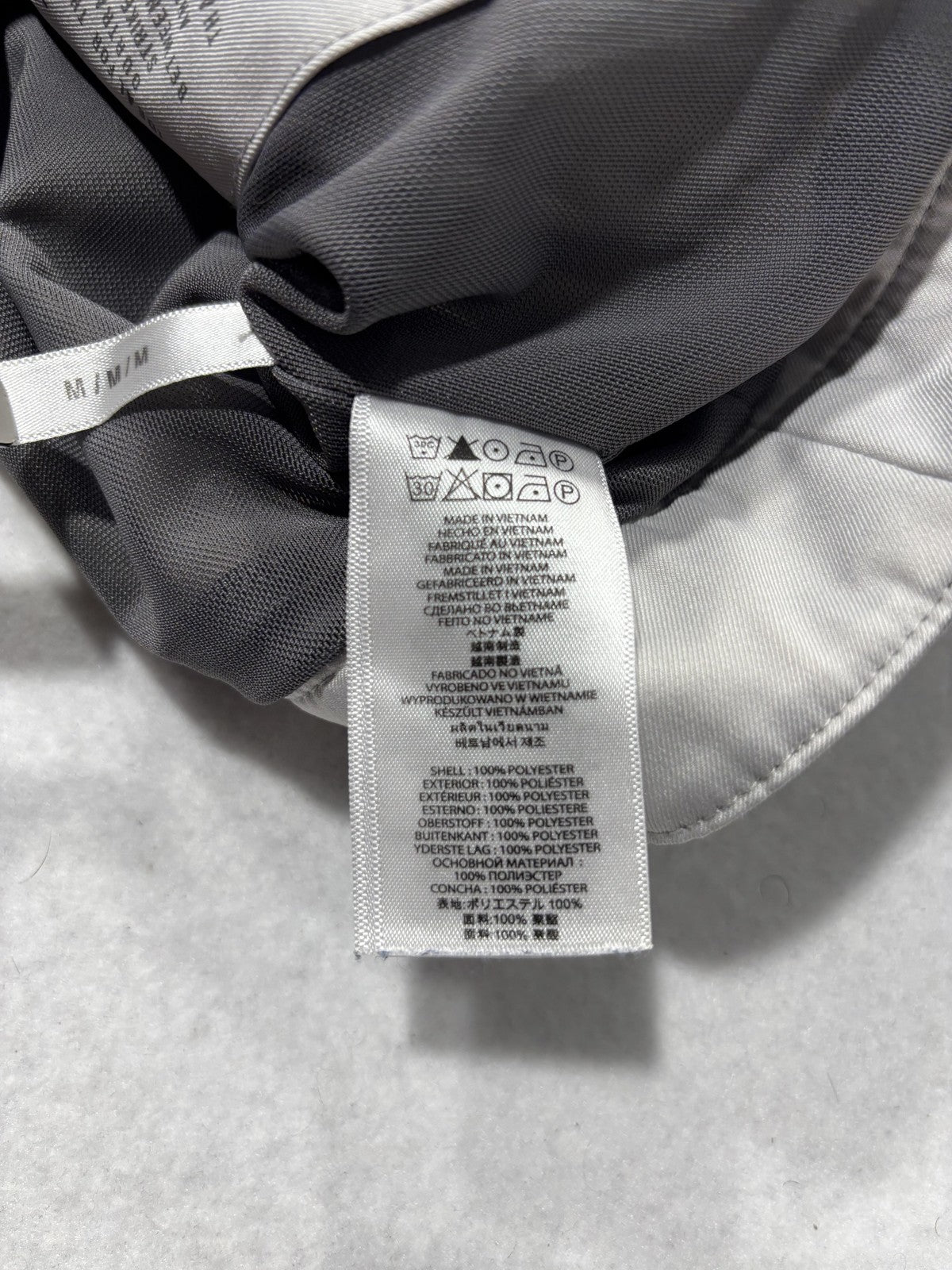 Michael Kors Jacket Mens Medium Gray Travel Engineered Full Zip Windbreaker