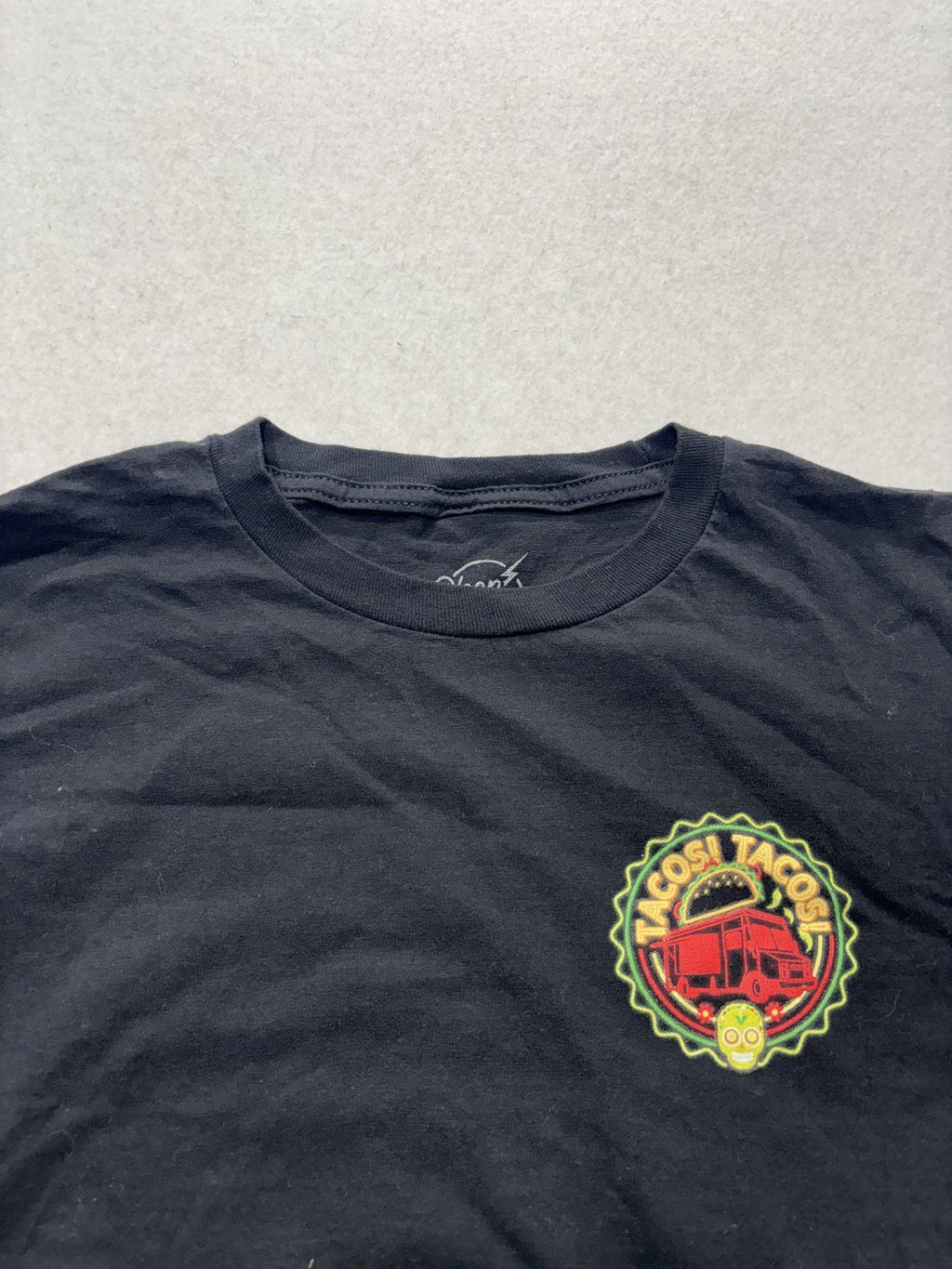 Neon Riot Shirt Mens Small Black Tacos Tacos Taco Truck Graphic Tee Los Angeles