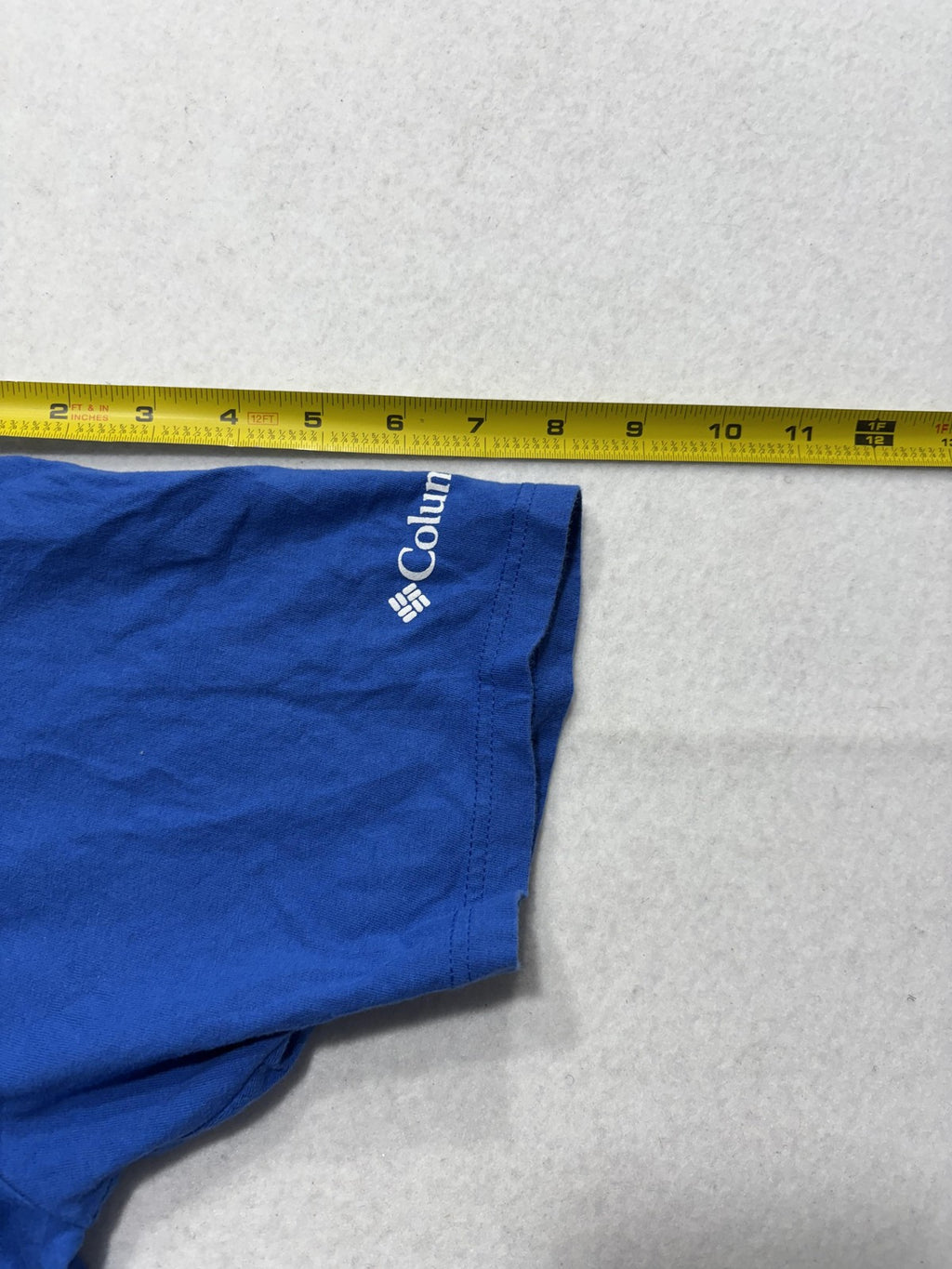 Columbia Shirt Mens Medium Blue Established 1938 Graphic Tee Short Sleeve