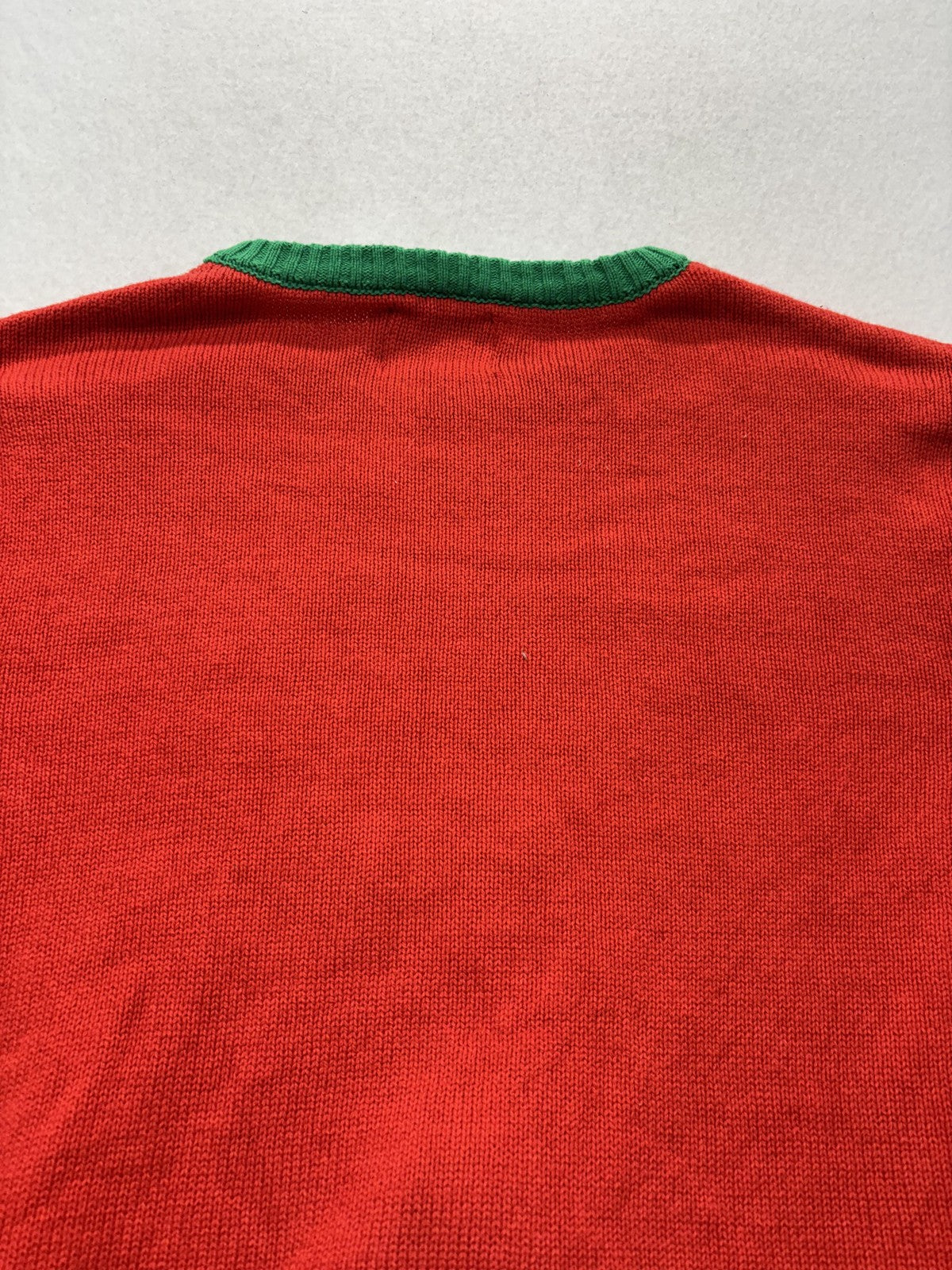 Spencer's Sweater Mens Large Red Green Beer Christmas Ugly Light Up Pullover