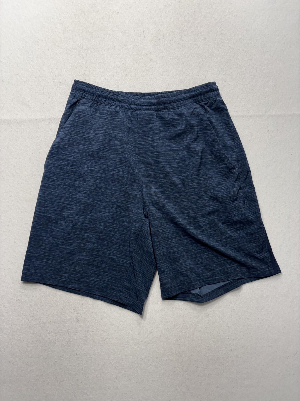 Lululemon Shorts Mens Medium Blue 9" Inseam Running Lined Athletic Training