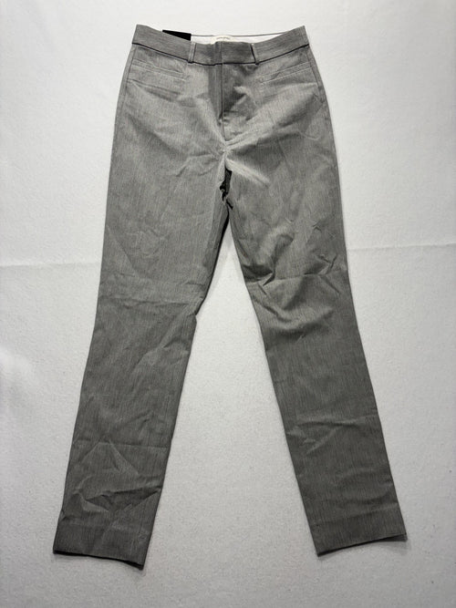 Banana Republic Dress Pants Womens 6 Gray High Rise Sloan Slim Stretch Twill