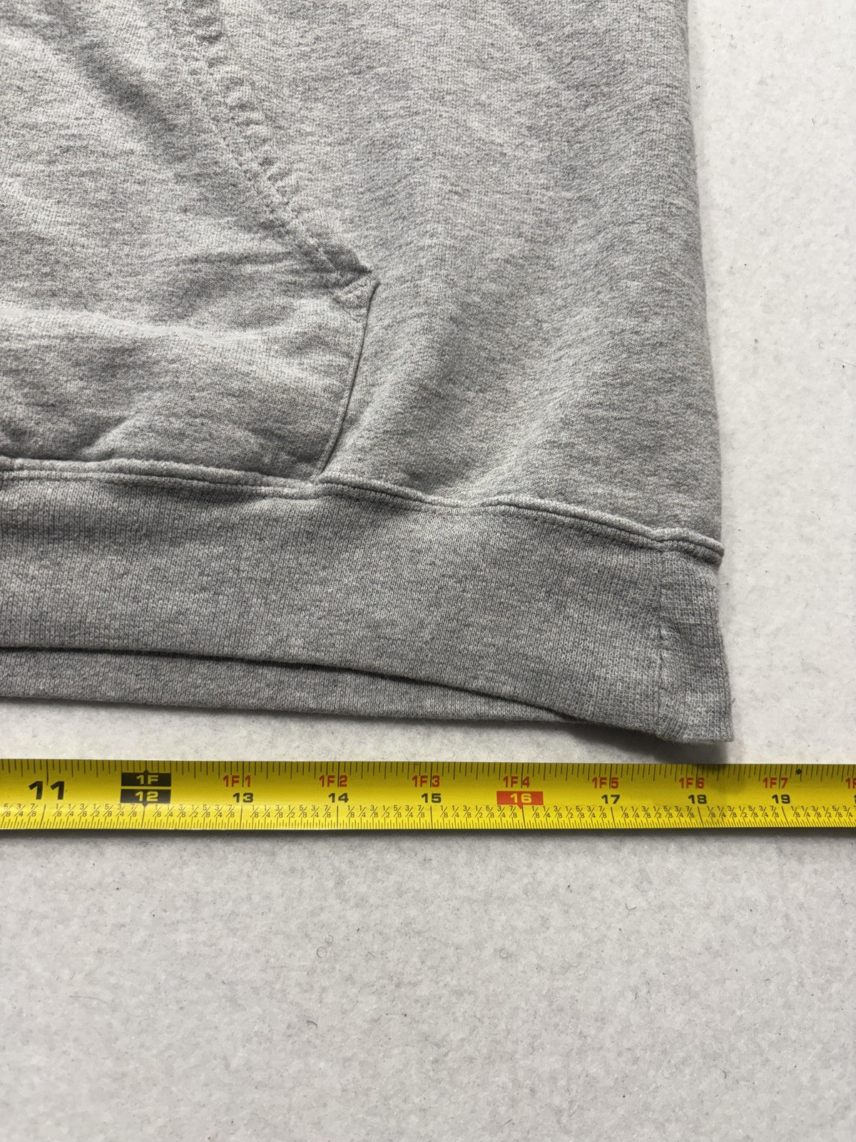 Thrasher Hoodie Mens Small Gray Flame Logo Fleece Pullover Kangaroo Pocket Skate