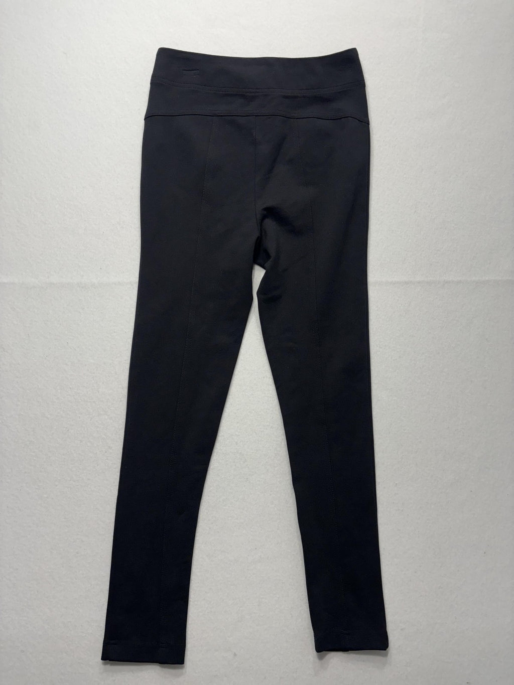Free People Leggings Womens 6 Black Knit Elastic Waist Ankle Stretch Pull On