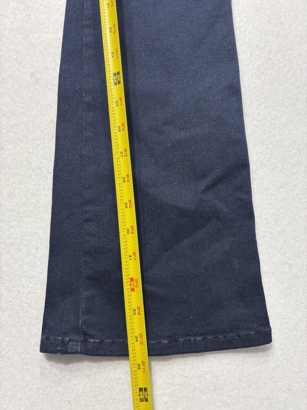 7 For All Mankind Kimmie Bootcut Jeans Womens 28 Blue Mid Rise Stretch 28x32