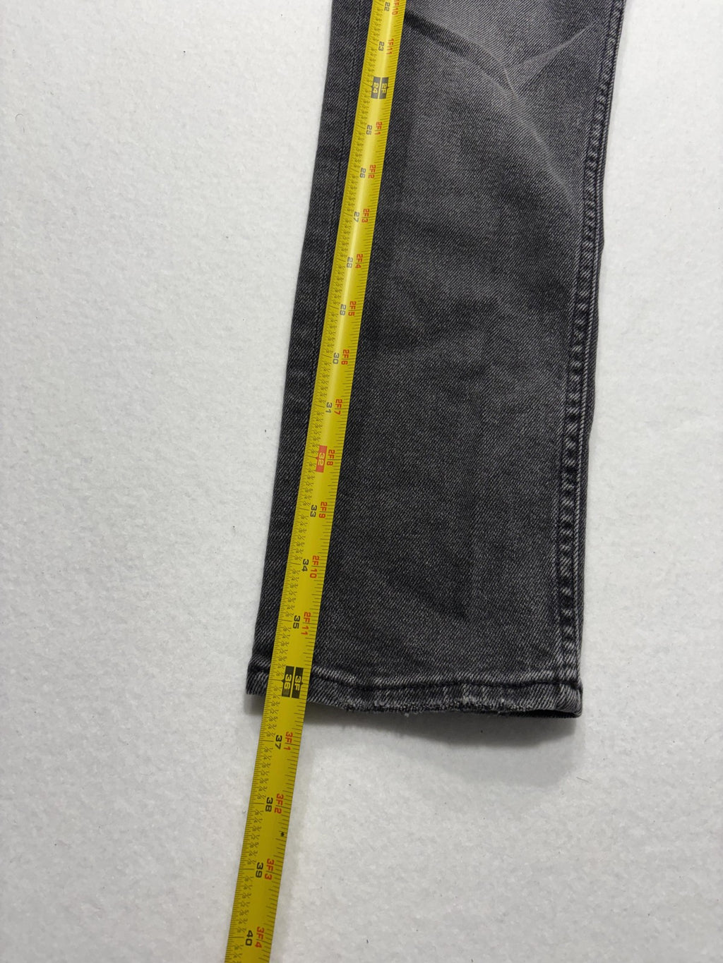McGuire Bellwoods Vintage Slim Jeans Womens 25 Gray Beaded Rhinestone 25x30