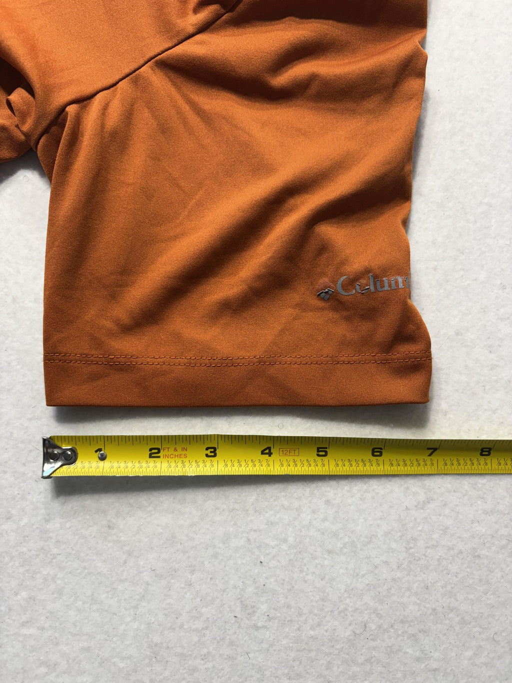 Texas Longhorns Polo Shirt Mens Medium Orange NCAA Golf Columbia Embroidered