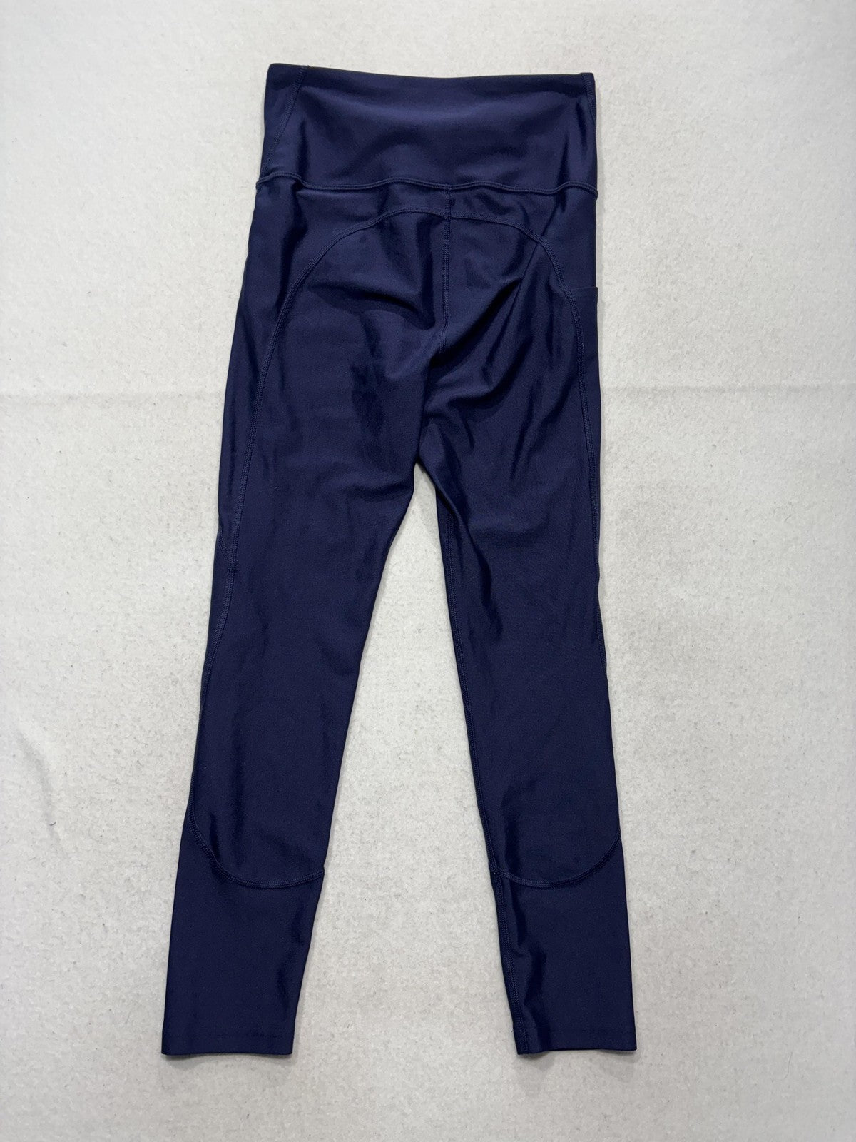 Under Armour Leggings Womens Small Blue High Rise Compression Ankle HeatGear