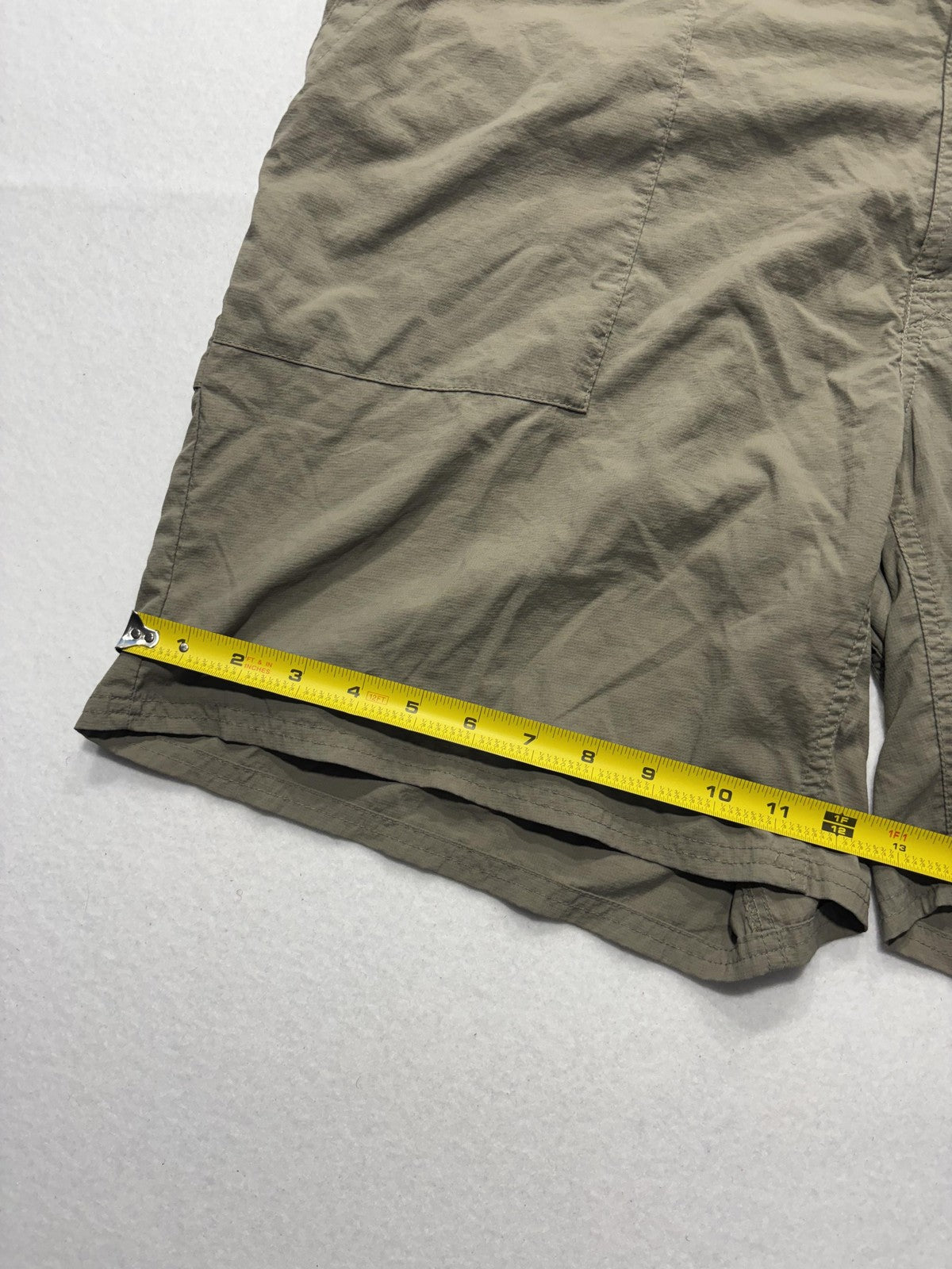 Columbia PFG Omni-Shade Shorts Mens 40 Beige Blood N Guts Fishing Quick Dry