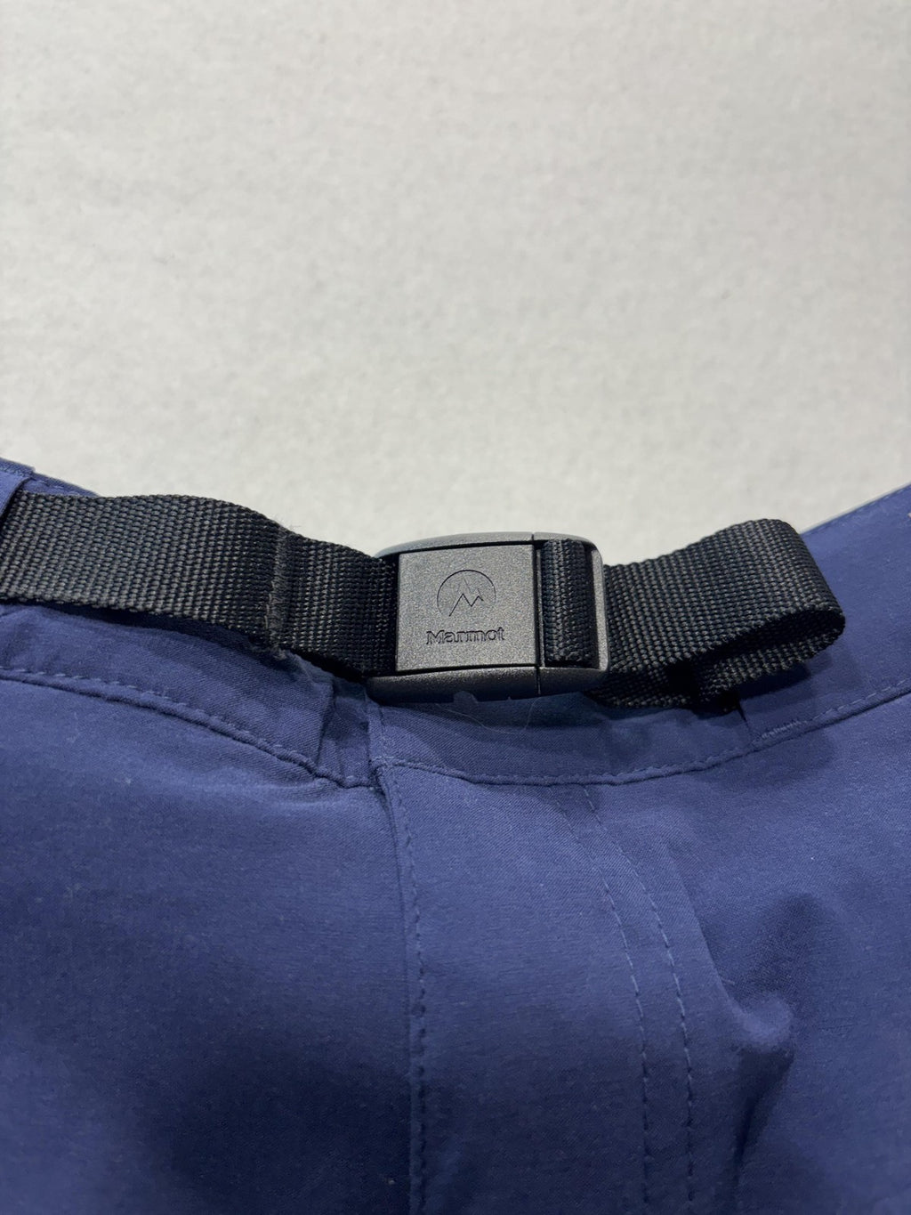 Marmot Pants Womens 10 Blue Kodachrome Nylon Adjustable Waist Hiking Travel