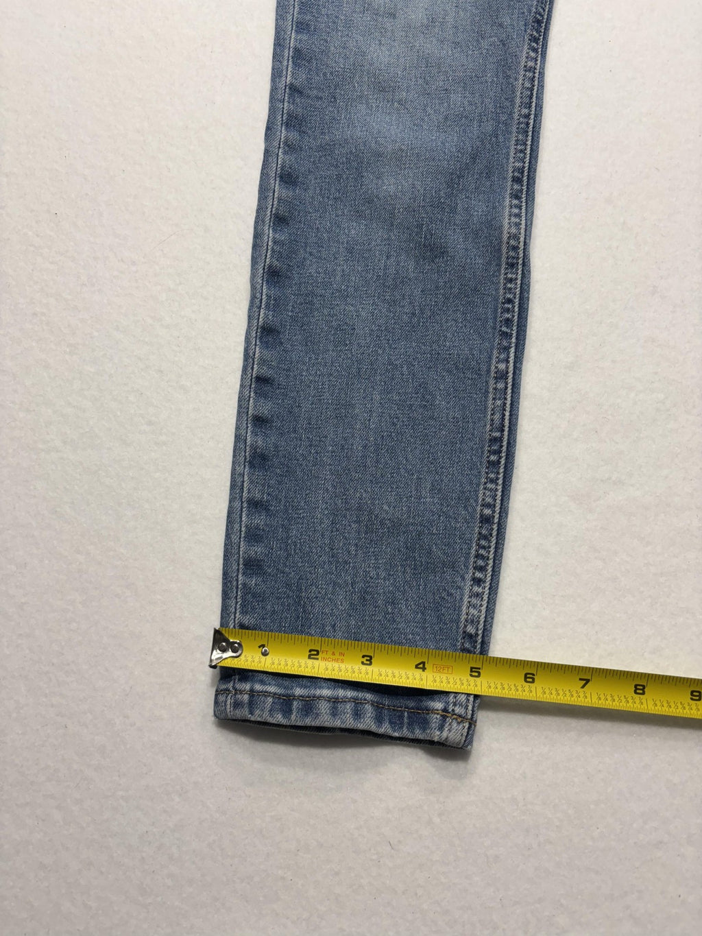 Everlane Jeans Womens 28 Blue Medium Wash Skinny Mid Rise Stretch 28x28.5