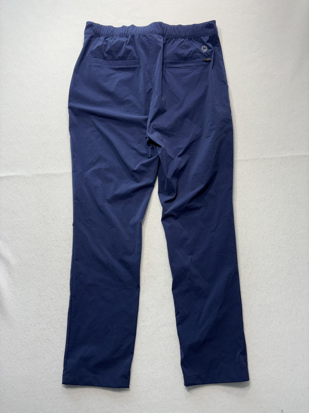 Marmot Pants Womens 10 Blue Kodachrome Nylon Adjustable Waist Hiking Travel