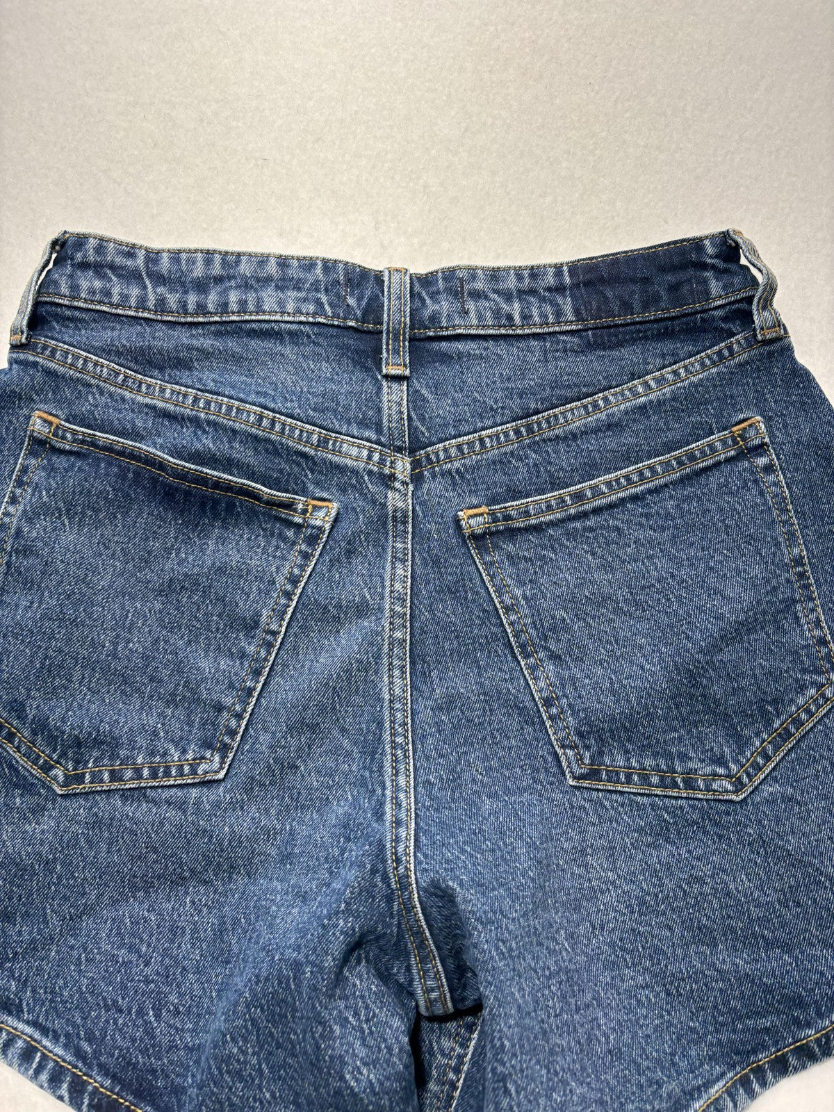 Abercrombie & Fitch Shorts Womens 28 The Dad Short High Rise Denim Curve Love