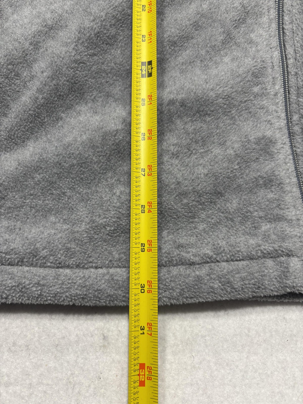 Columbia Jacket Mens 3XL Gray Fleece Full Zip Stand Collar Lightweight Outdoor