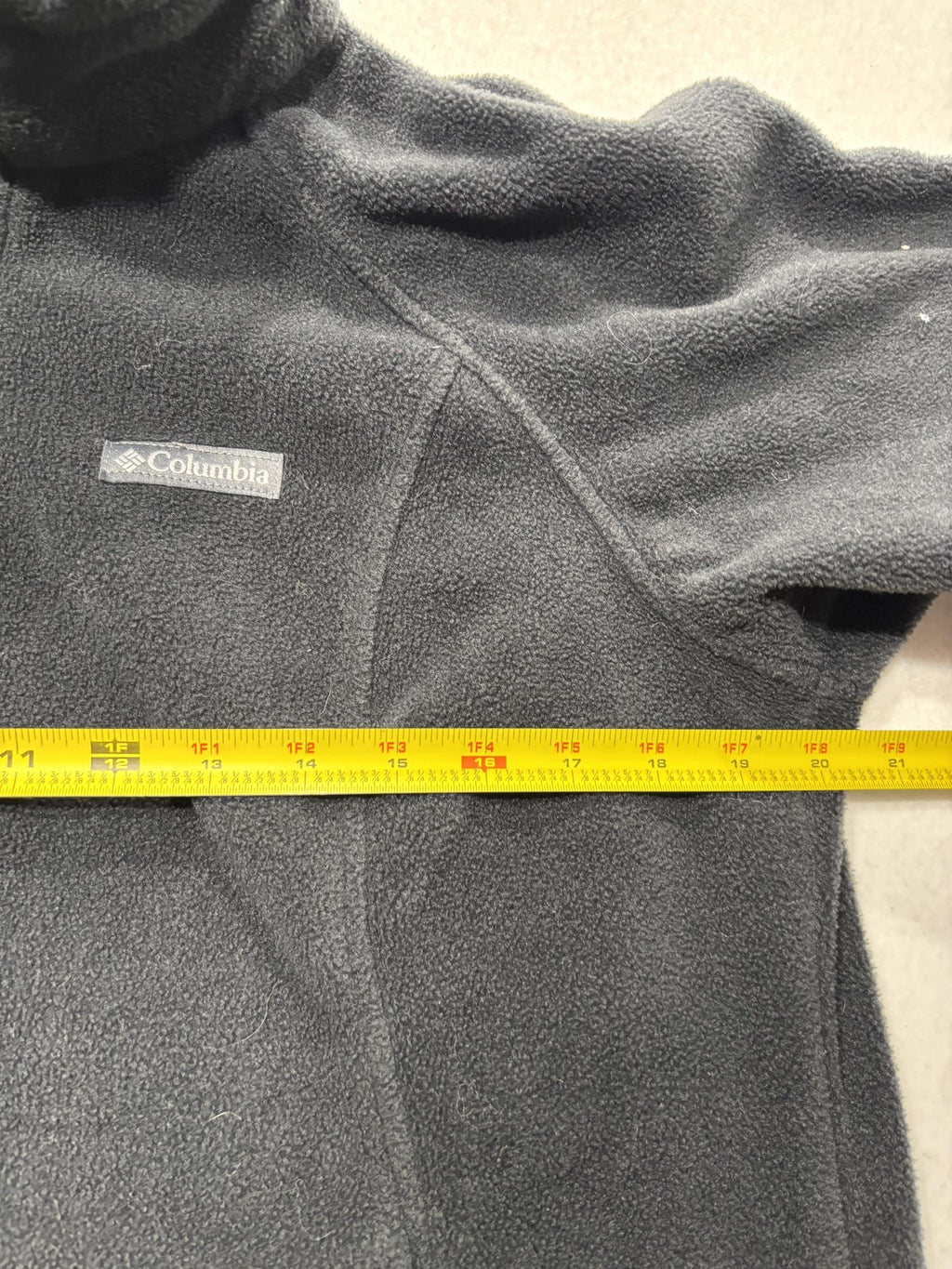 Columbia Jacket Womens L Gray Fleece Full Zip Stand Collar Pockets Soft Outdoor