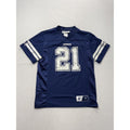 Dallas Cowboys Jersey Boys Medium Blue NFL Football Authentic Elliott 21
