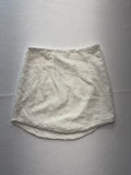 Sundays Skirt Womens XS White Clayton Eyelet Lace Floral Mini Lined Summer
