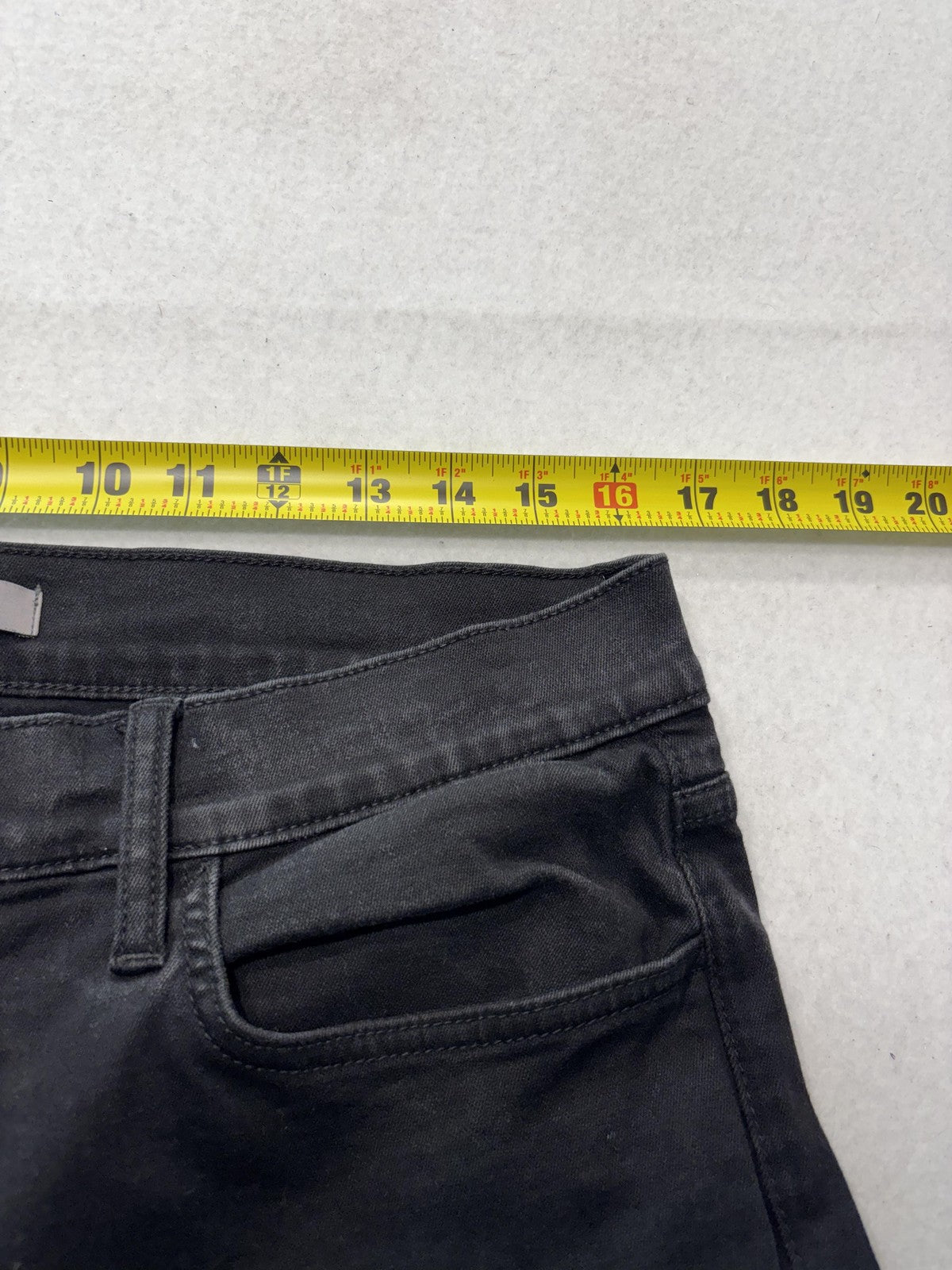 Joe's Jeans Slim Fit Jeans Mens 34x32 Gray Dark Wash Straight Cotton Blend Denim