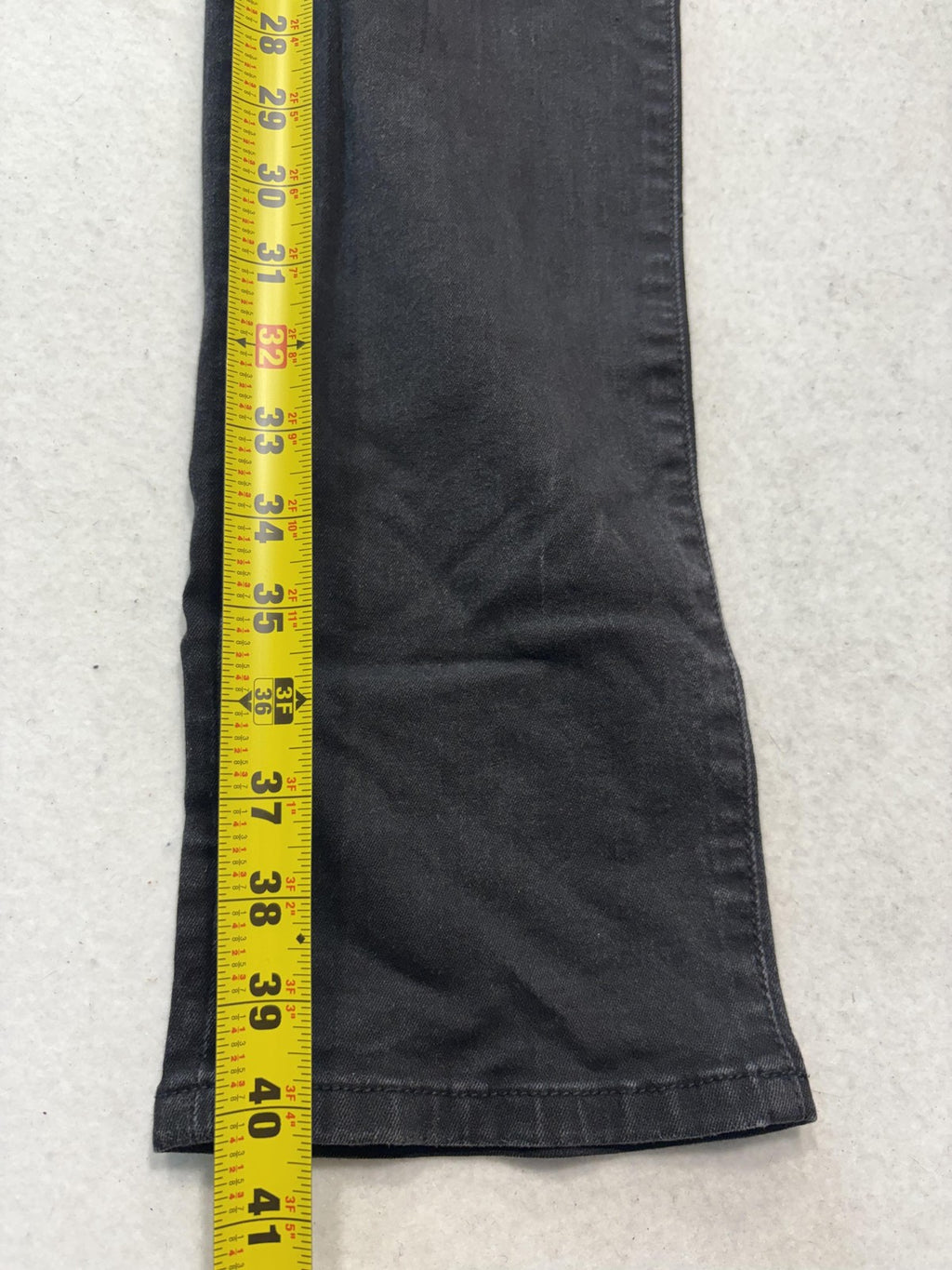 Joe's Jeans Slim Fit Jeans Mens 34x32 Gray Dark Wash Straight Cotton Blend Denim