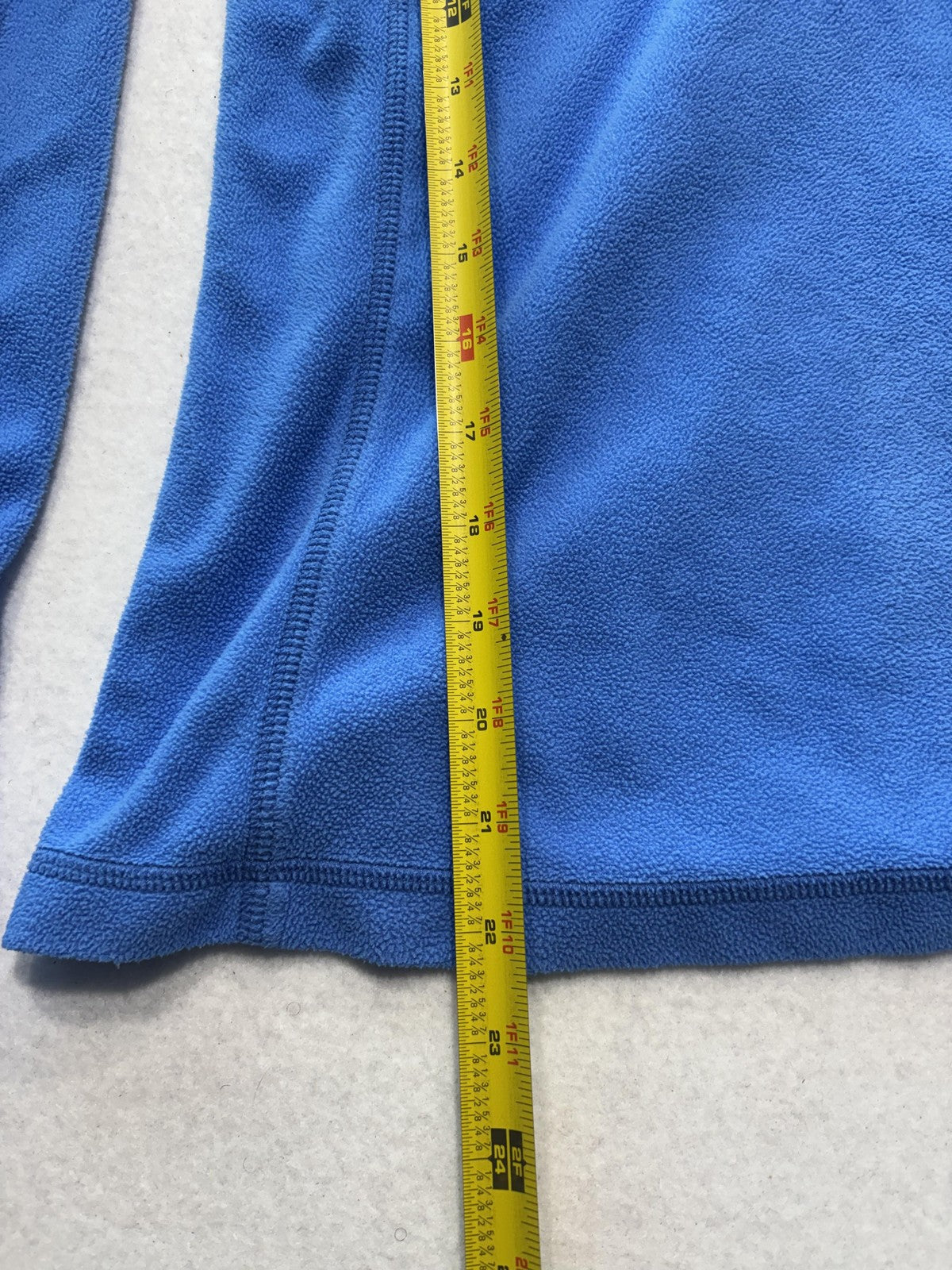 Columbia Jacket Womens M Blue Fleece 1/4 Zip Collared Lightweight Pullover Trail