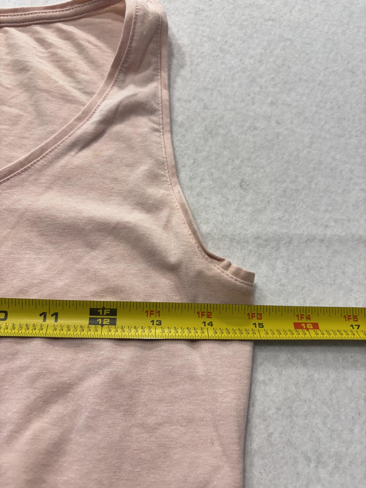 H&M Tank Top Womens M Pink Scoop Neck Basic Jersey Stretch Casual Summer Layer