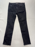 Joe's Jeans Slim Fit Jeans Mens 34x32 Gray Dark Wash Straight Cotton Blend Denim
