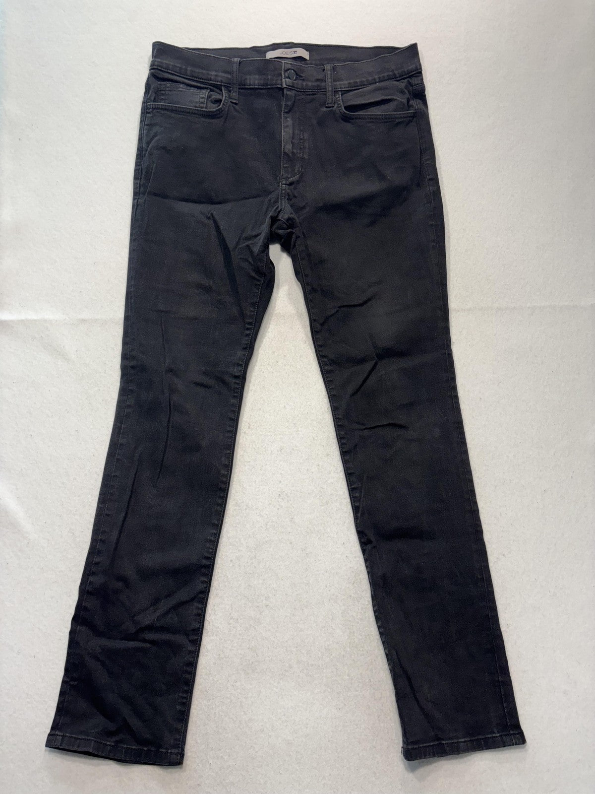 Joe's Jeans Slim Fit Jeans Mens 34x32 Gray Dark Wash Straight Cotton Blend Denim