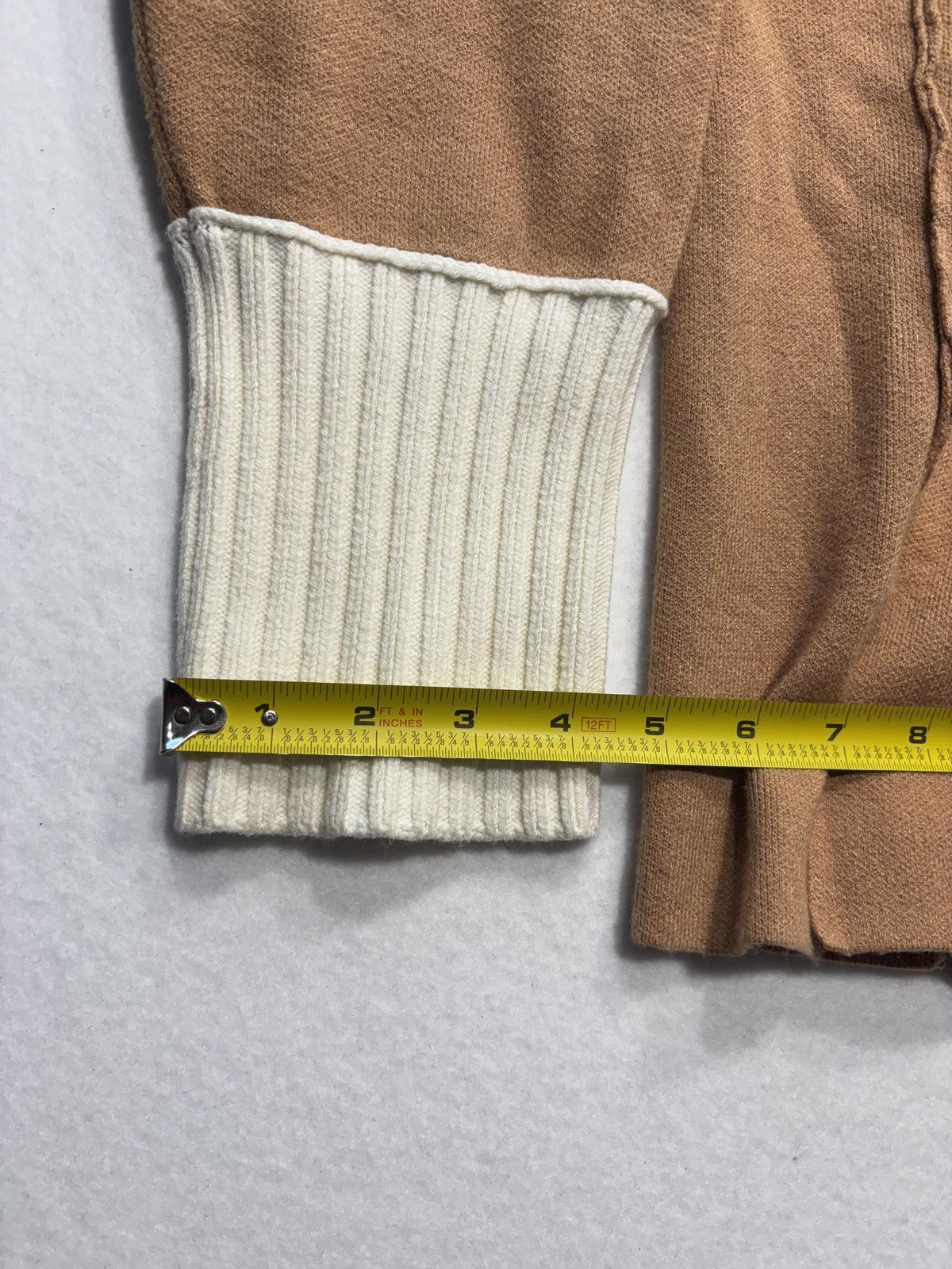 Maeve Sweater Womens Medium Brown Mock Neck Dolman Sleeve Knit Relaxed Pullover