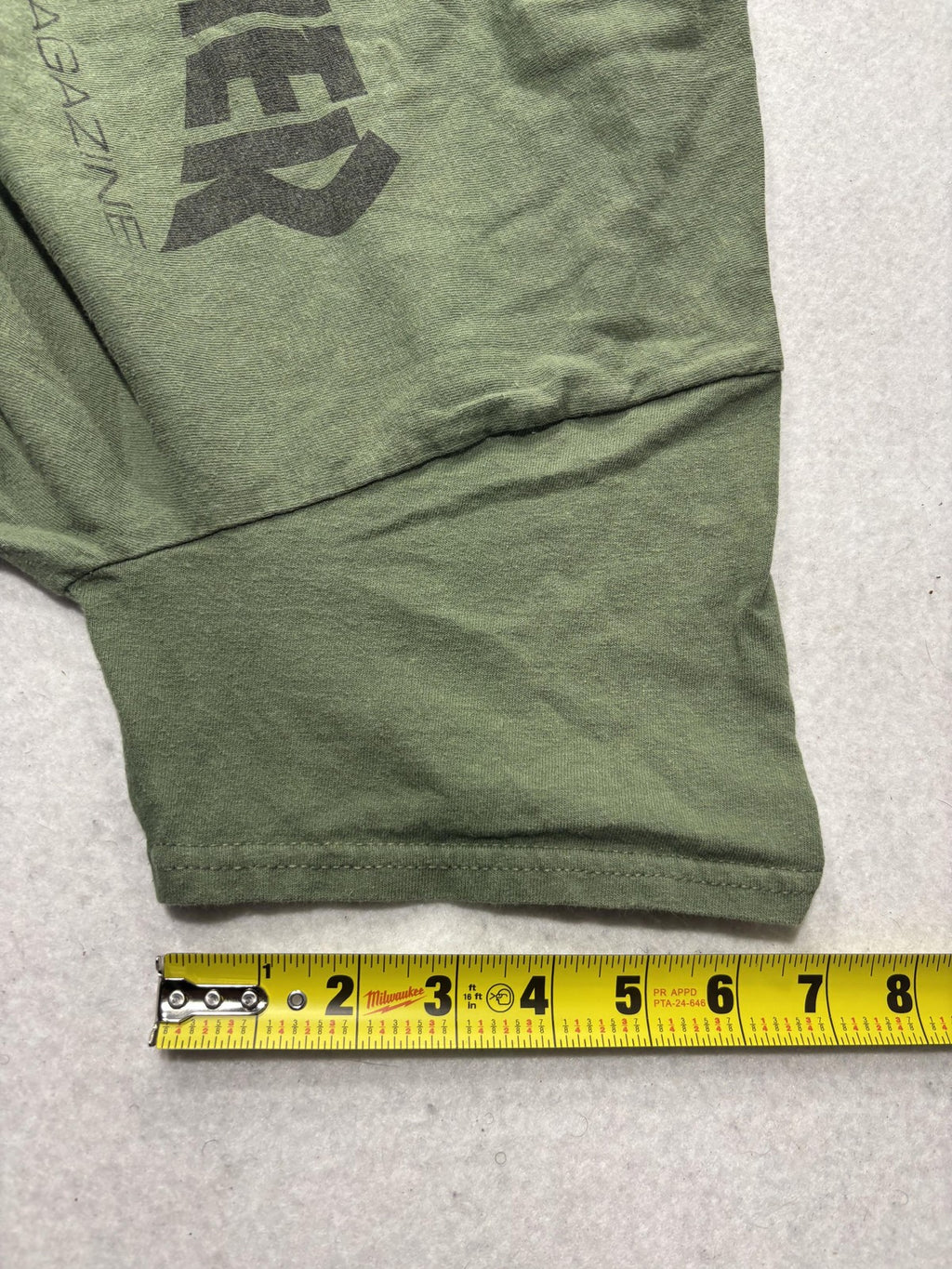 Thrasher Shirt Mens Medium Green Skateboard Magazine Logo Graphic Tee Streetwear