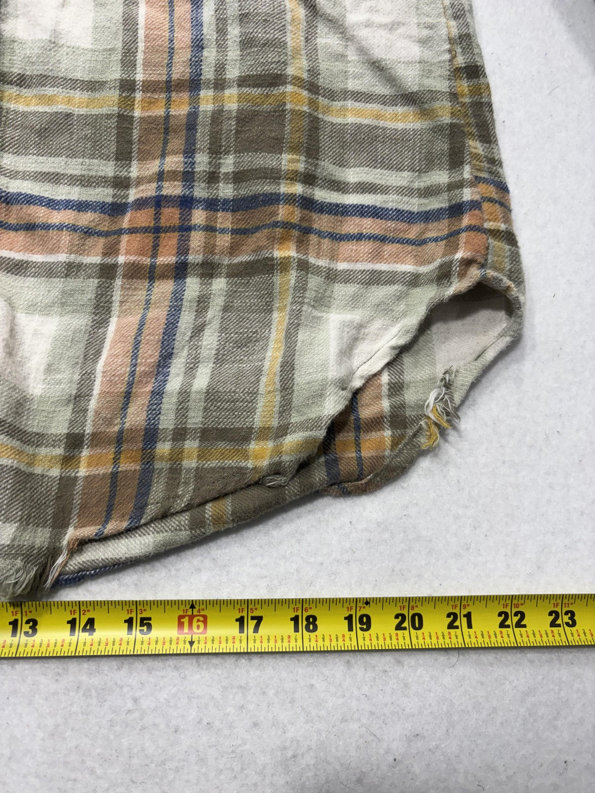 American Eagle Outfitters Button Up Shirt Womens S Multicolor Plaid Flannel Top