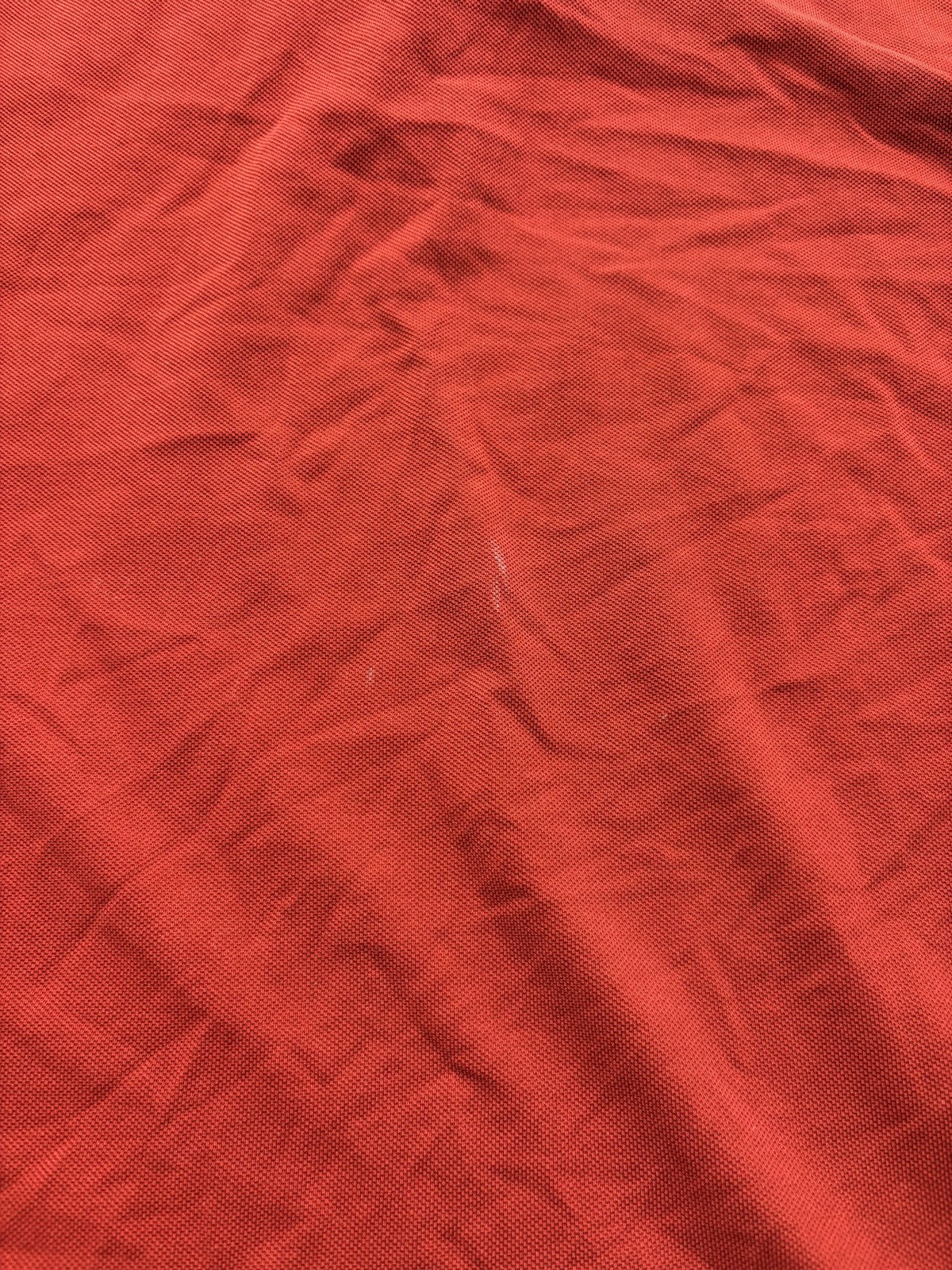 Columbia Omni-Shade Polo Shirt Mens Medium Orange Short Sleeve UV Protection