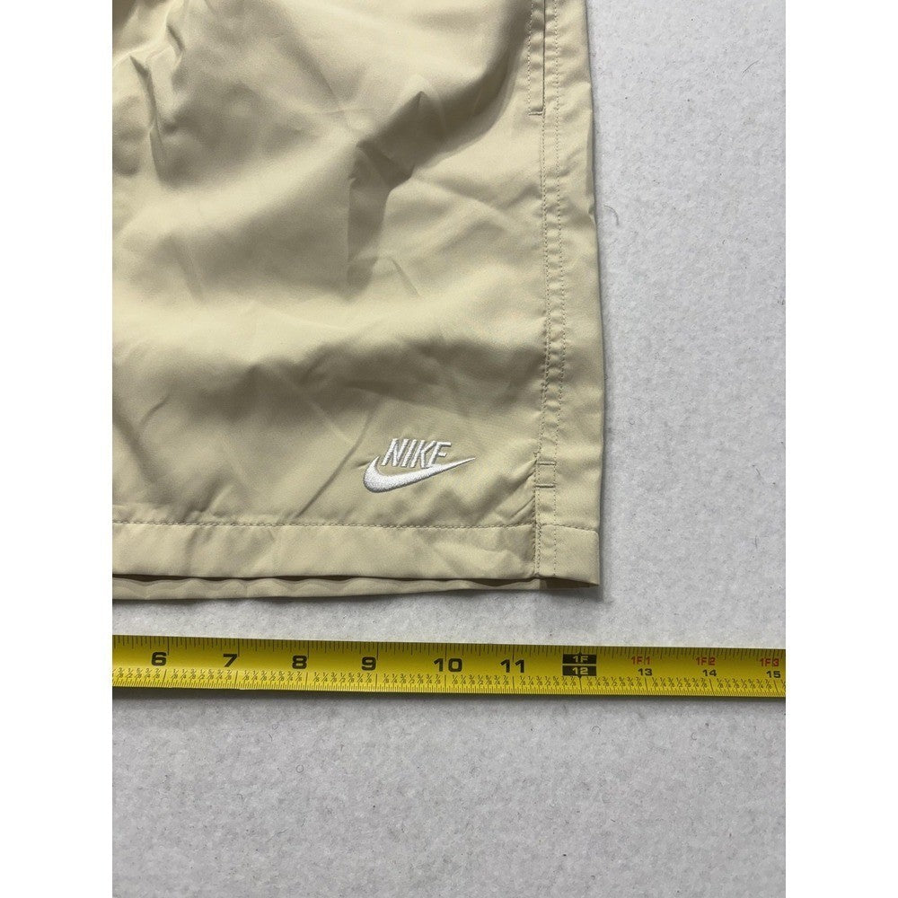 Nike Swim Shorts Mens Small Beige Standard Fit Above Knee Lined FN3307-229
