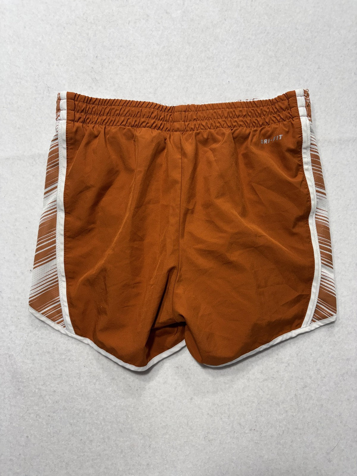 Texas Longhorns Shorts Womens XS Orange NCAA Track Field Nike Dri Fit Running