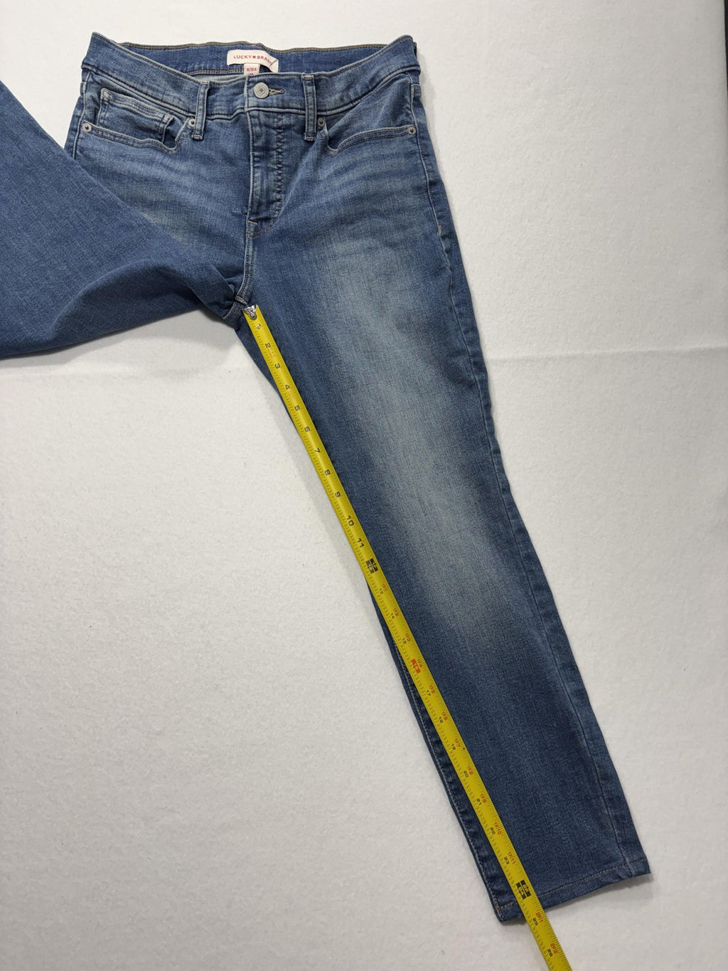 Lucky Brand Jeans Womens 10/30 Blue Medium Wash Ava Mid Rise Skinny 30x29