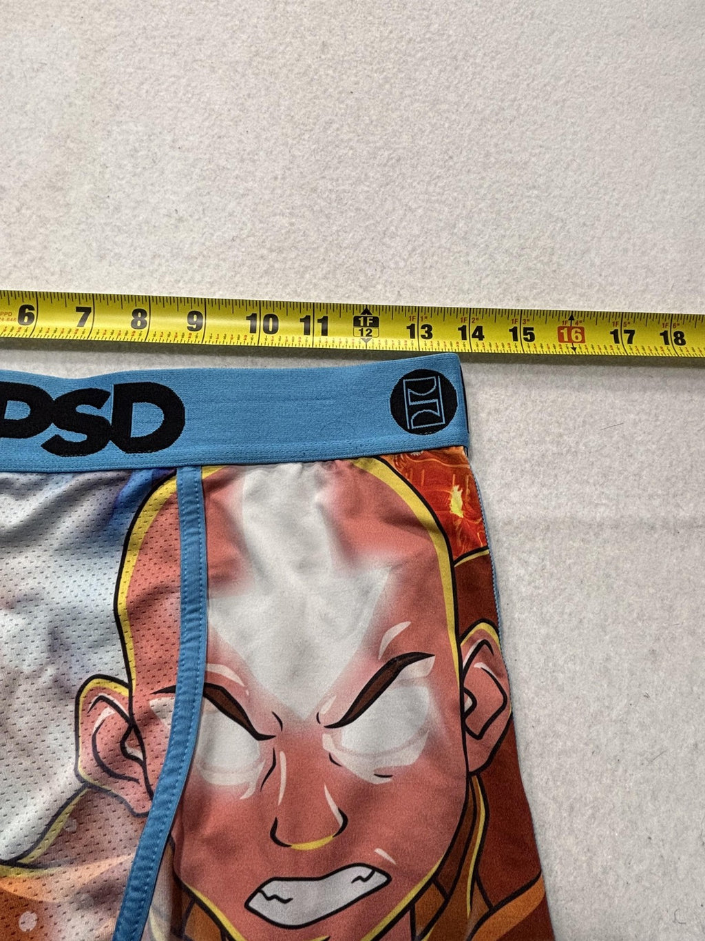 PSD Boxer Briefs Mens Medium Multicolor Avatar Aang Anime Underwear Stretch
