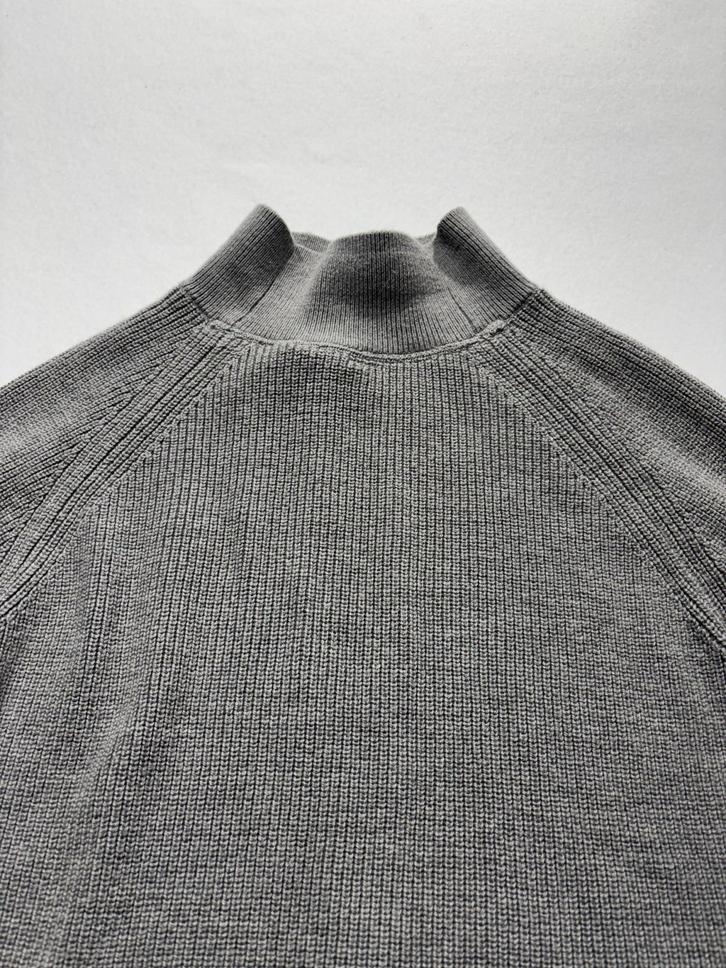 Lululemon Athletica Sweater Womens 2 Gray Mock Neck Long Sleeve Tunic Knit Slim